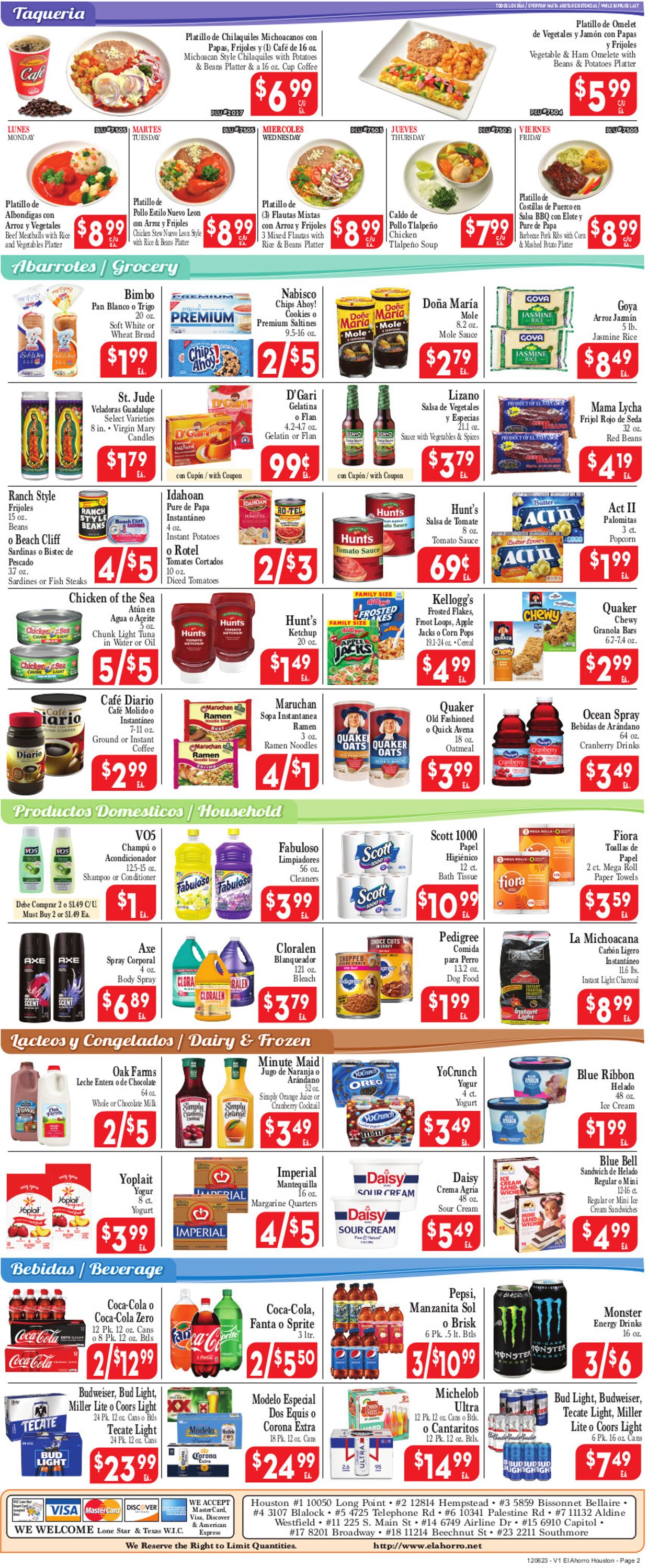 El Ahorro Supermarket Weekly Ad Circular - valid 12/06-12/13/2023 (Page 2)