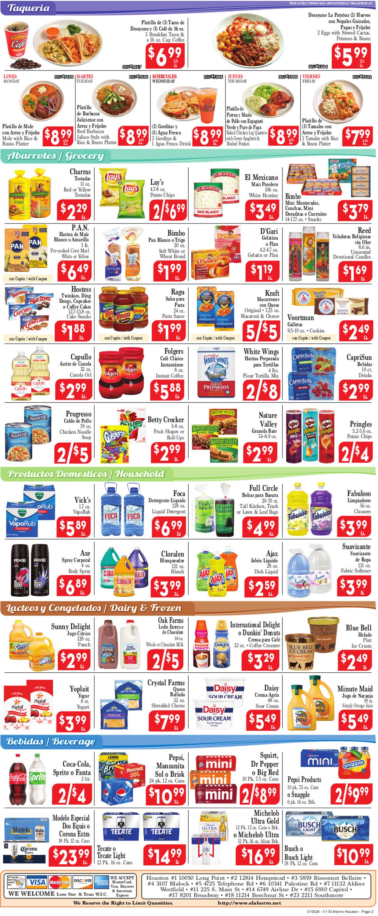 El Ahorro Supermarket Weekly Ad Circular - valid 01/03-01/10/2024 (Page 2)