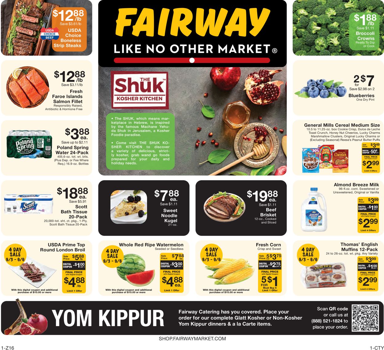 Fairway Market Weekly Ad Circular - valid 09/03-09/09/2021