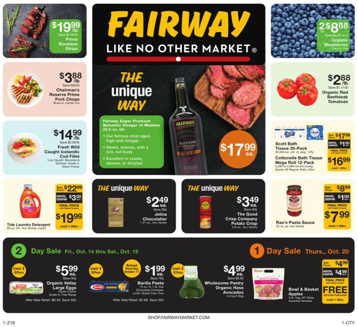 Fairway Market Weekly Ad Circular - valid 10/14-10/20/2022