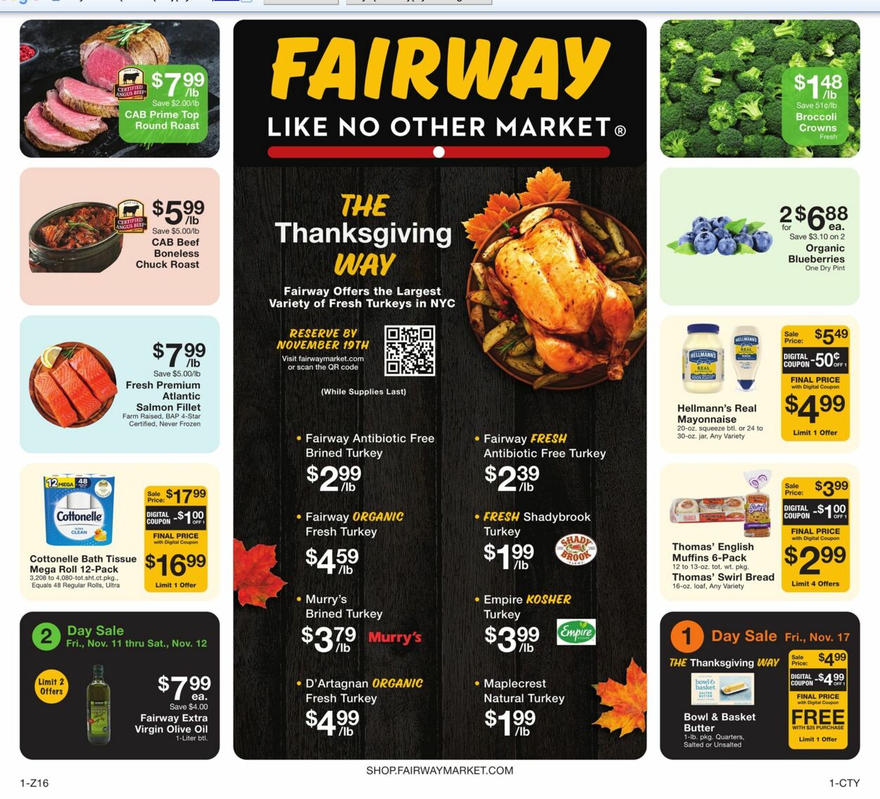 Fairway Market Weekly Ad Circular - valid 11/18-11/24/2022
