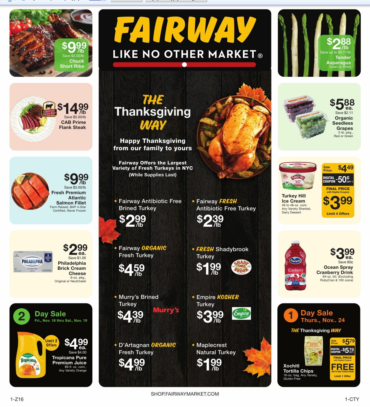 Fairway Market Weekly Ad Circular - valid 11/25-12/01/2022