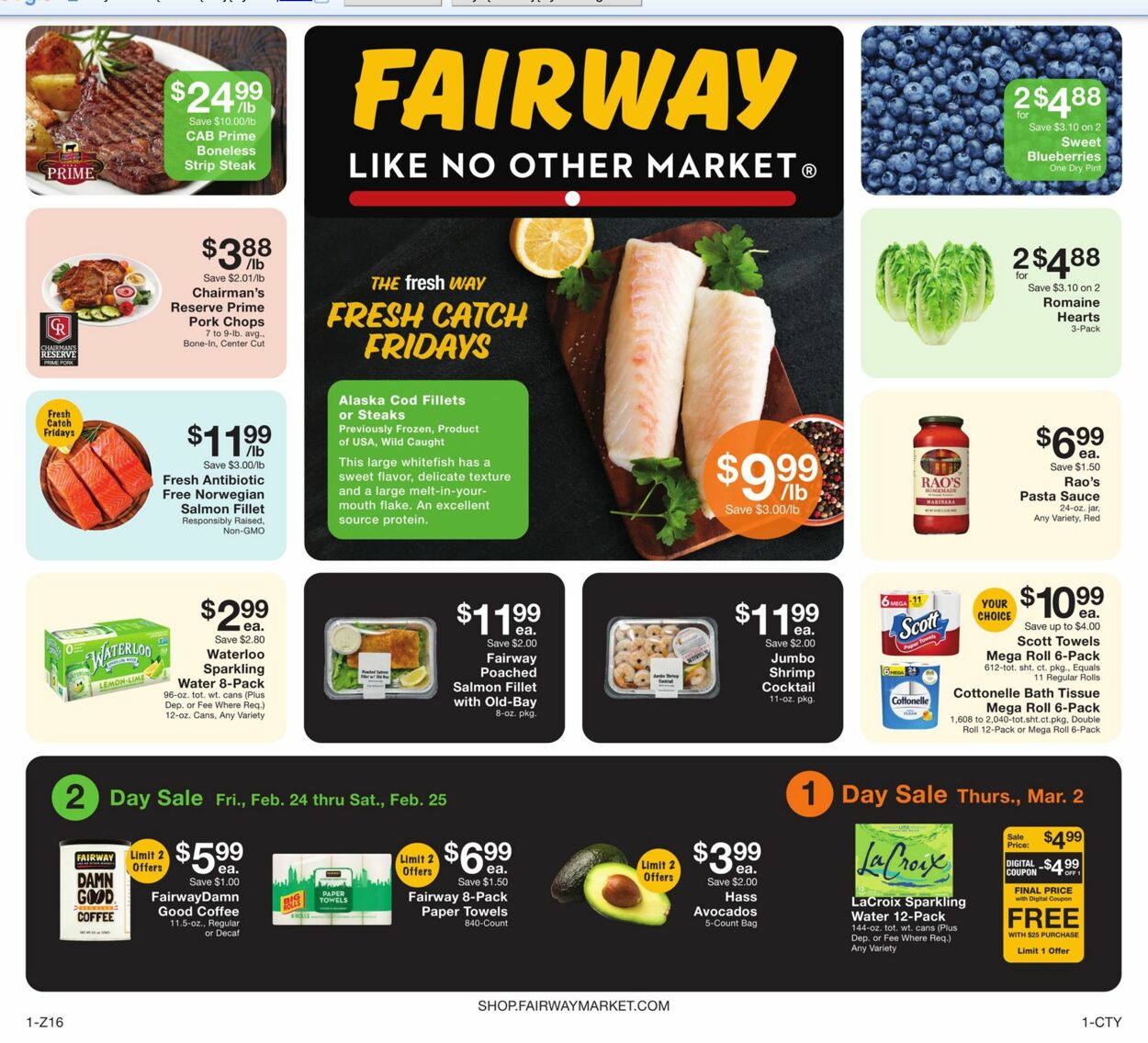 Fairway Market Weekly Ad Circular - valid 03/03-03/09/2023