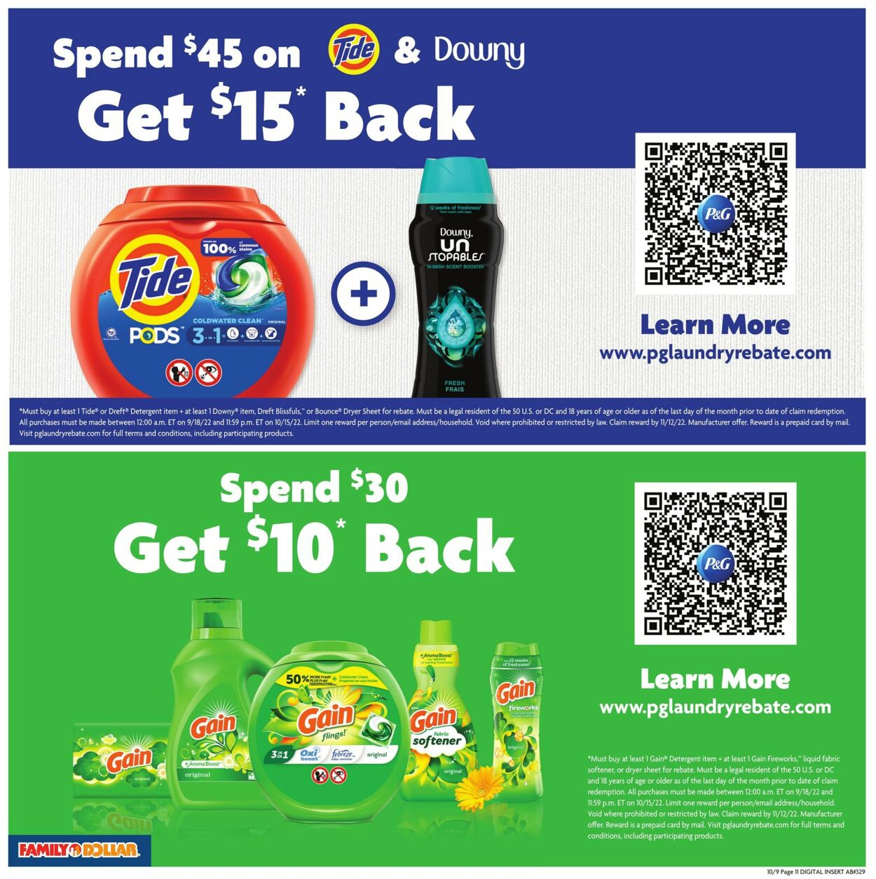 Family Dollar Weekly Ad Circular - valid 10/09-10/15/2022 (Page 7)