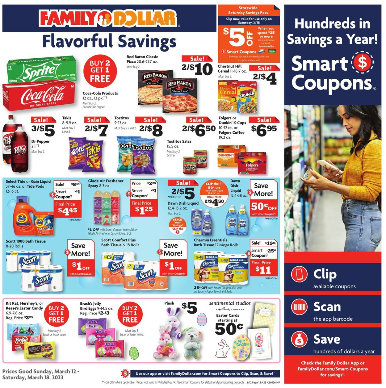 Family Dollar Weekly Ad Circular - valid 03/12-03/18/2023