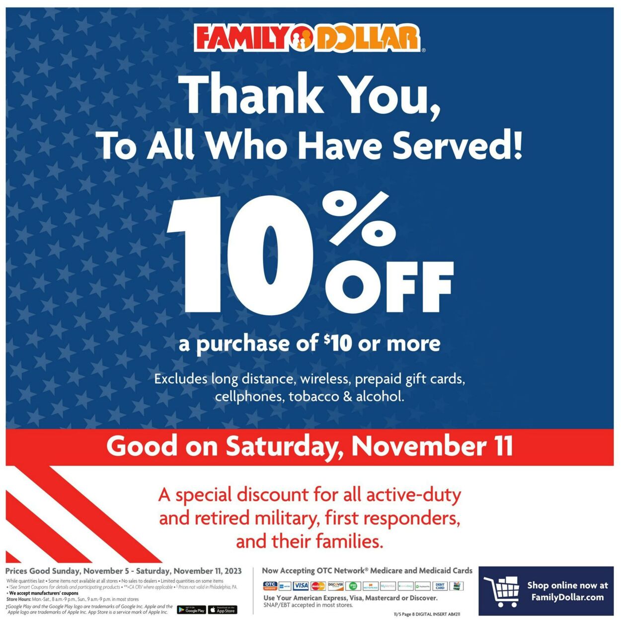 Family Dollar Weekly Ad Circular - valid 11/05-11/11/2023 (Page 13)
