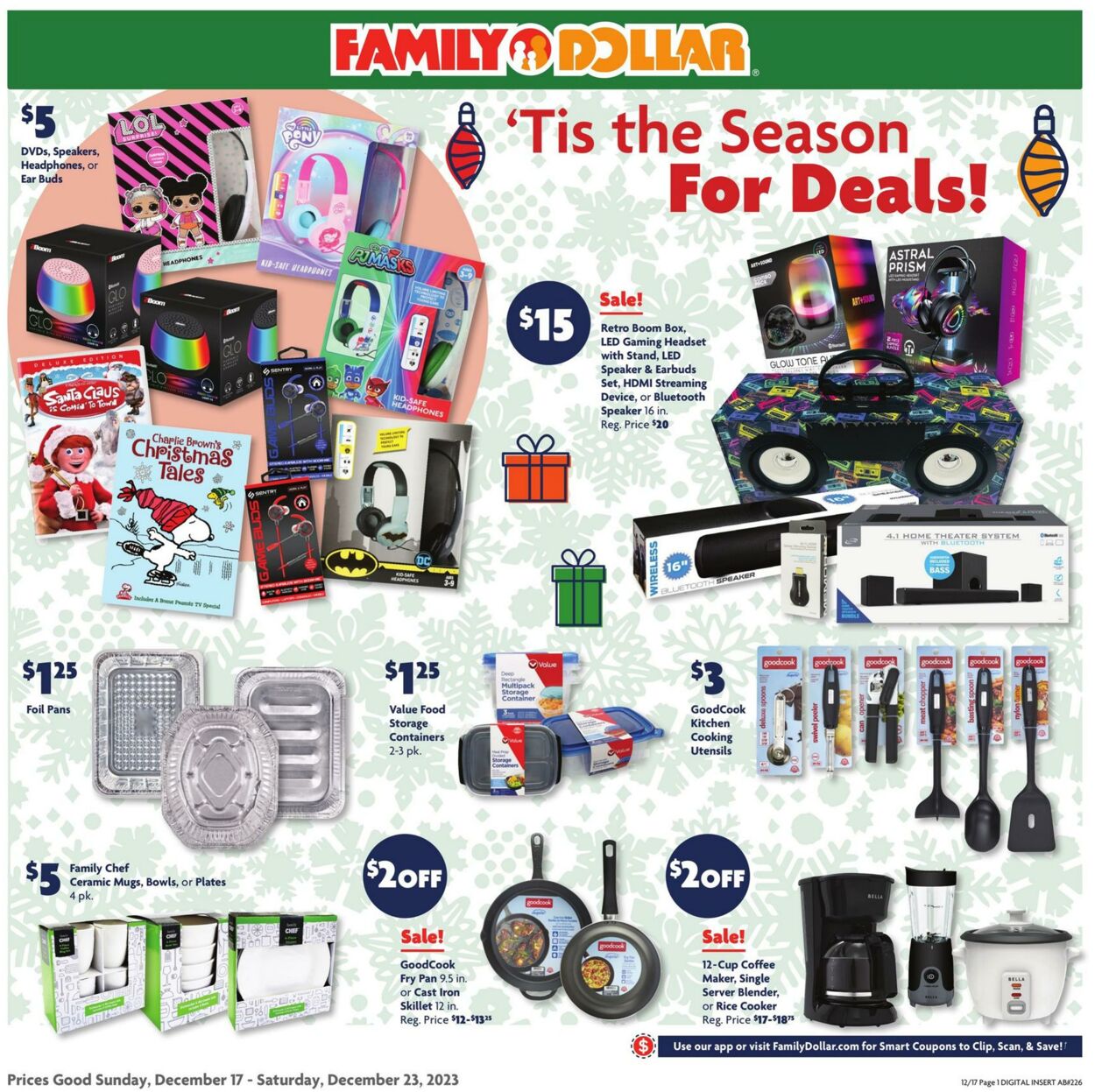 Family Dollar Weekly Ad Circular - valid 12/17-12/23/2023 (Page 12)
