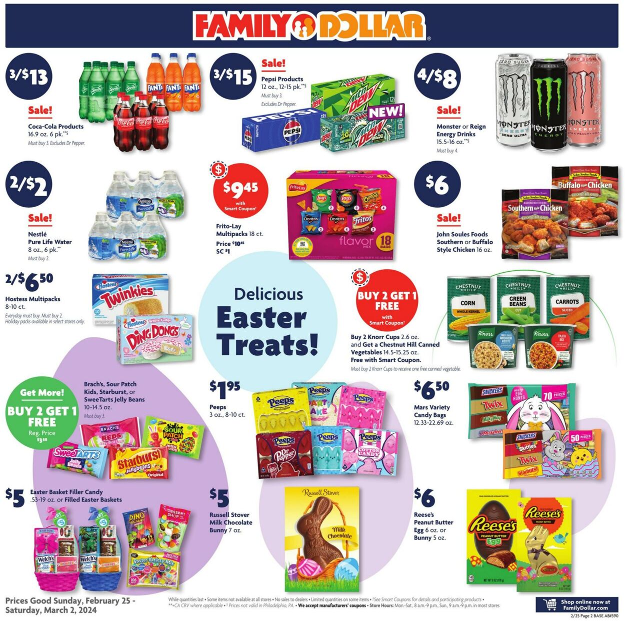 Family Dollar Weekly Ad Circular - valid 02/25-03/02/2024 (Page 2)