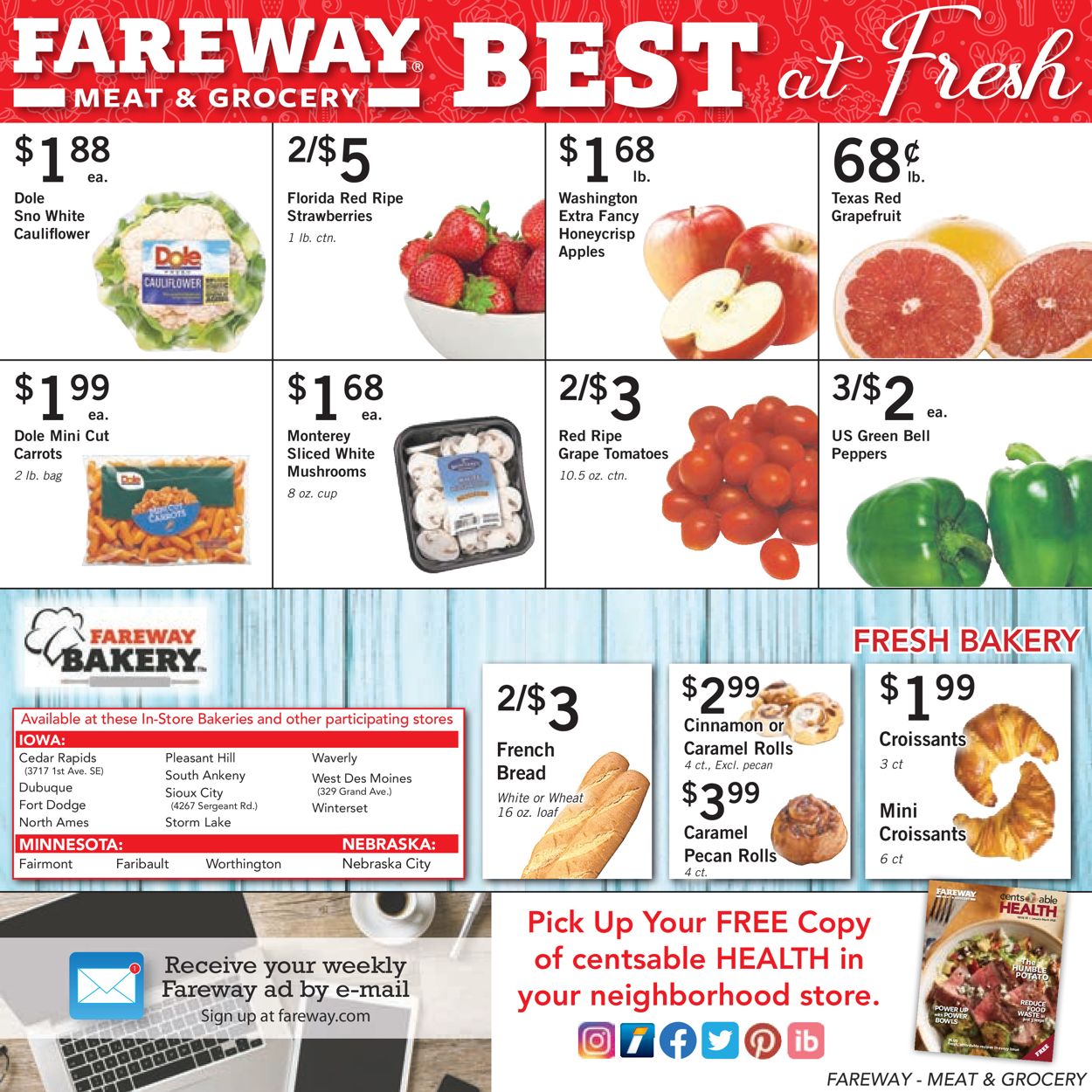 Fareway Weekly Ad Circular - valid 01/21-01/27/2020 (Page 11)