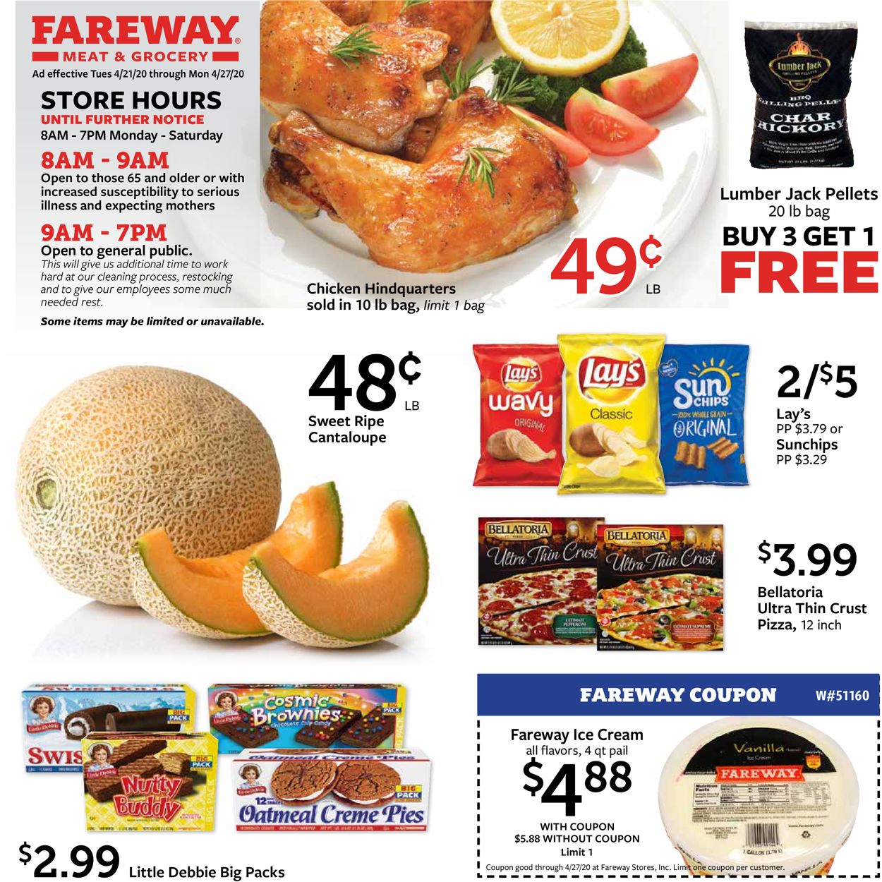 Fareway Weekly Ad Circular - valid 04/21-04/27/2020