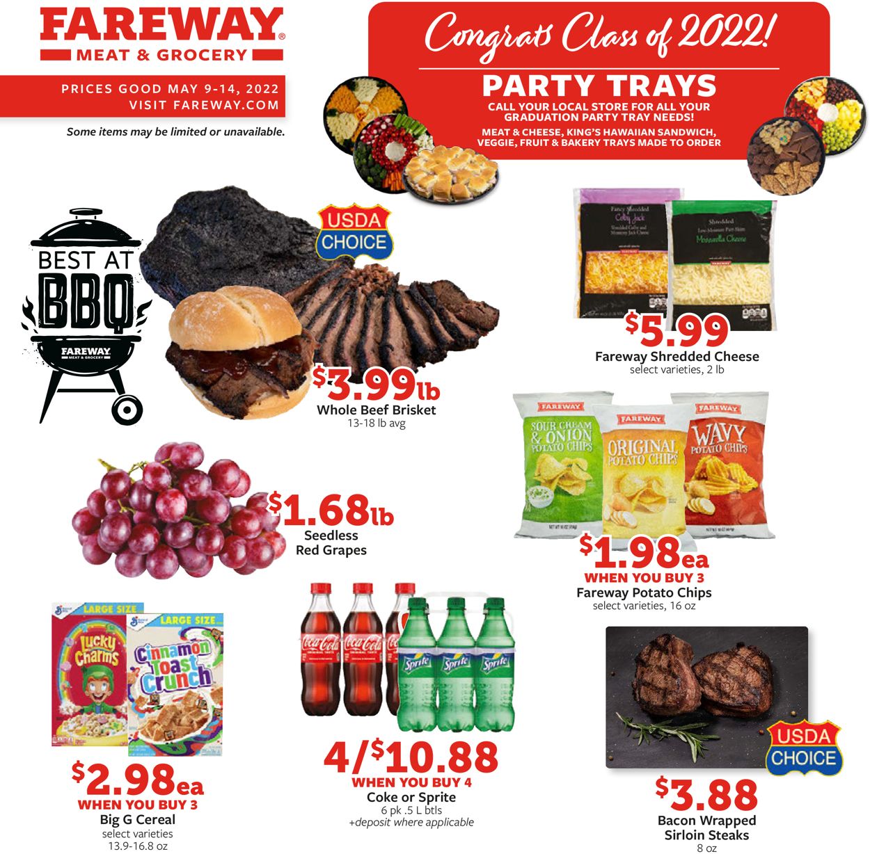 Fareway Weekly Ad Circular - valid 05/09-05/14/2022