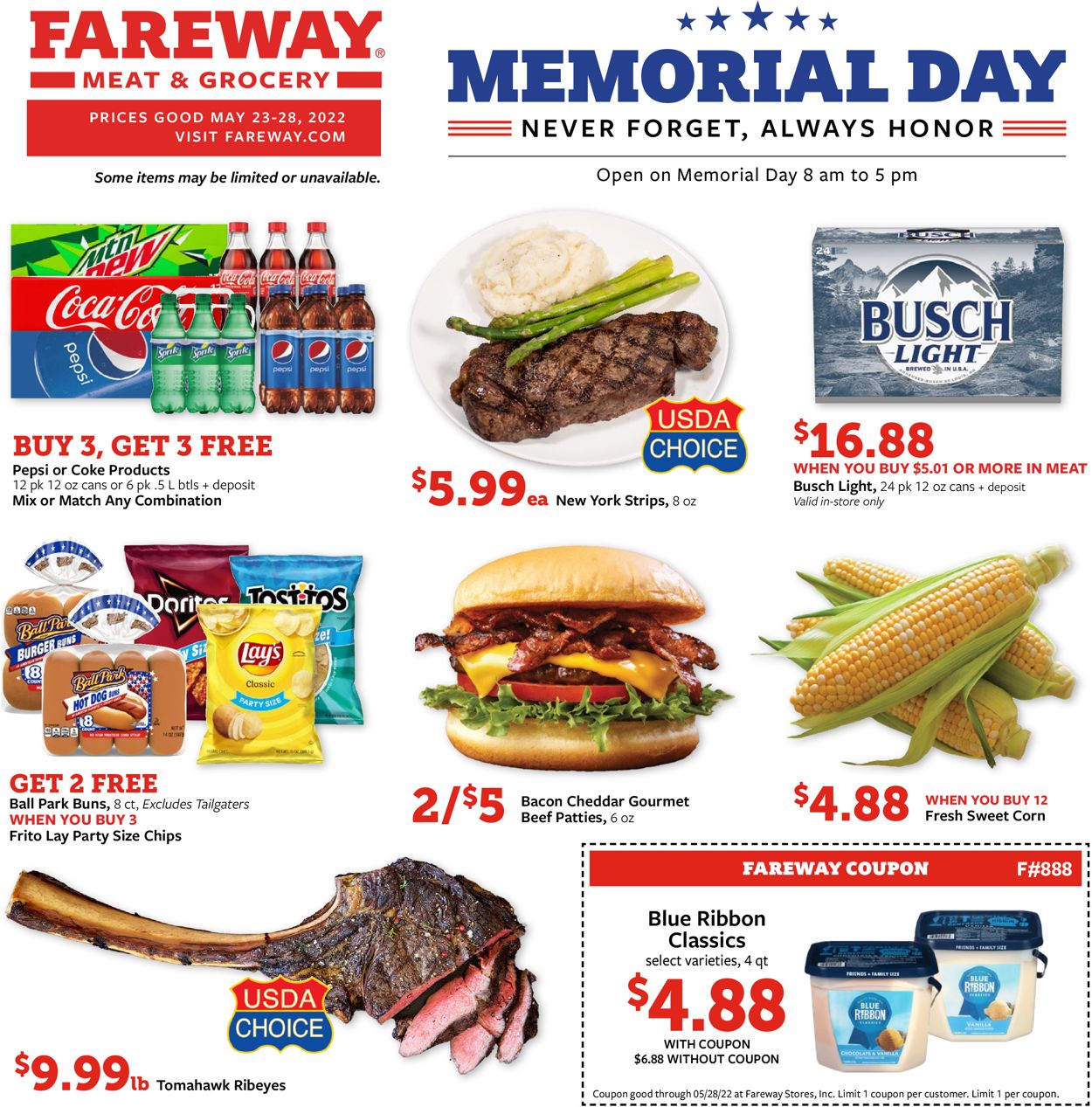 Fareway Weekly Ad Circular - valid 05/22-05/28/2022