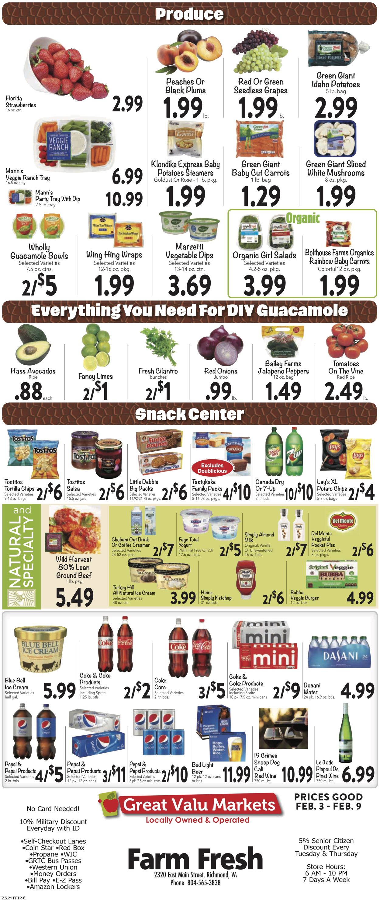 Farm Fresh Weekly Ad Circular - valid 02/03-02/09/2021 (Page 6)