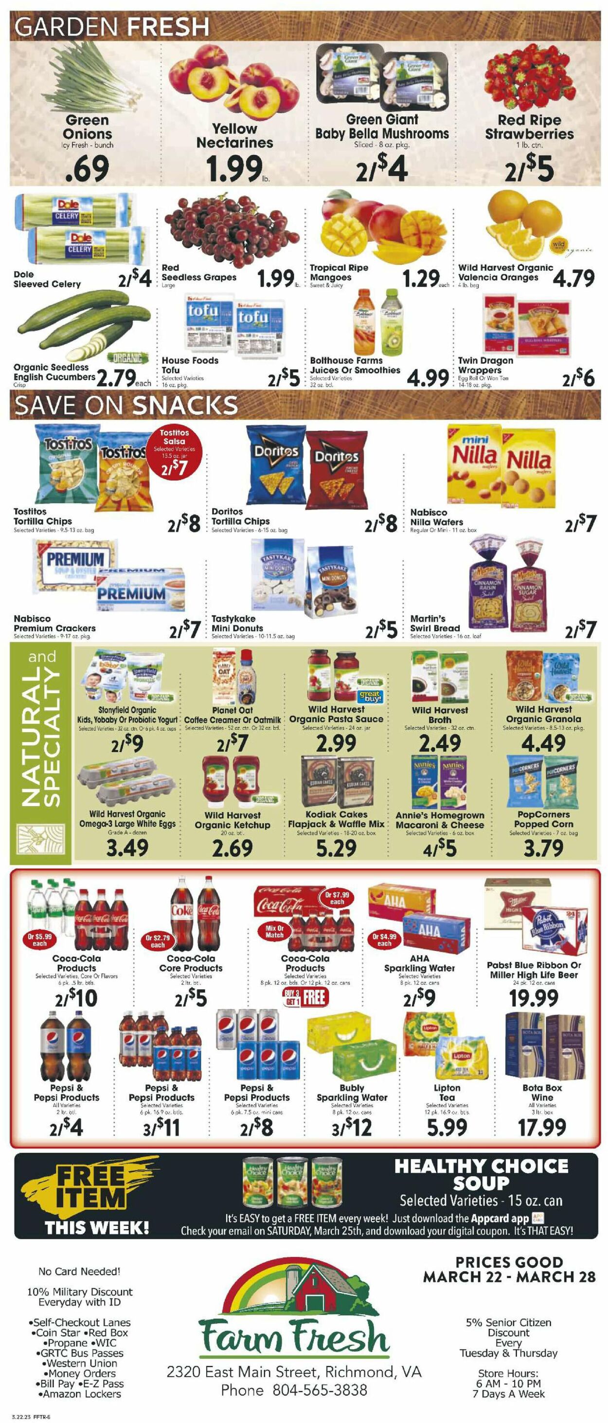 Farm Fresh Weekly Ad Circular - valid 03/22-03/28/2023 (Page 6)