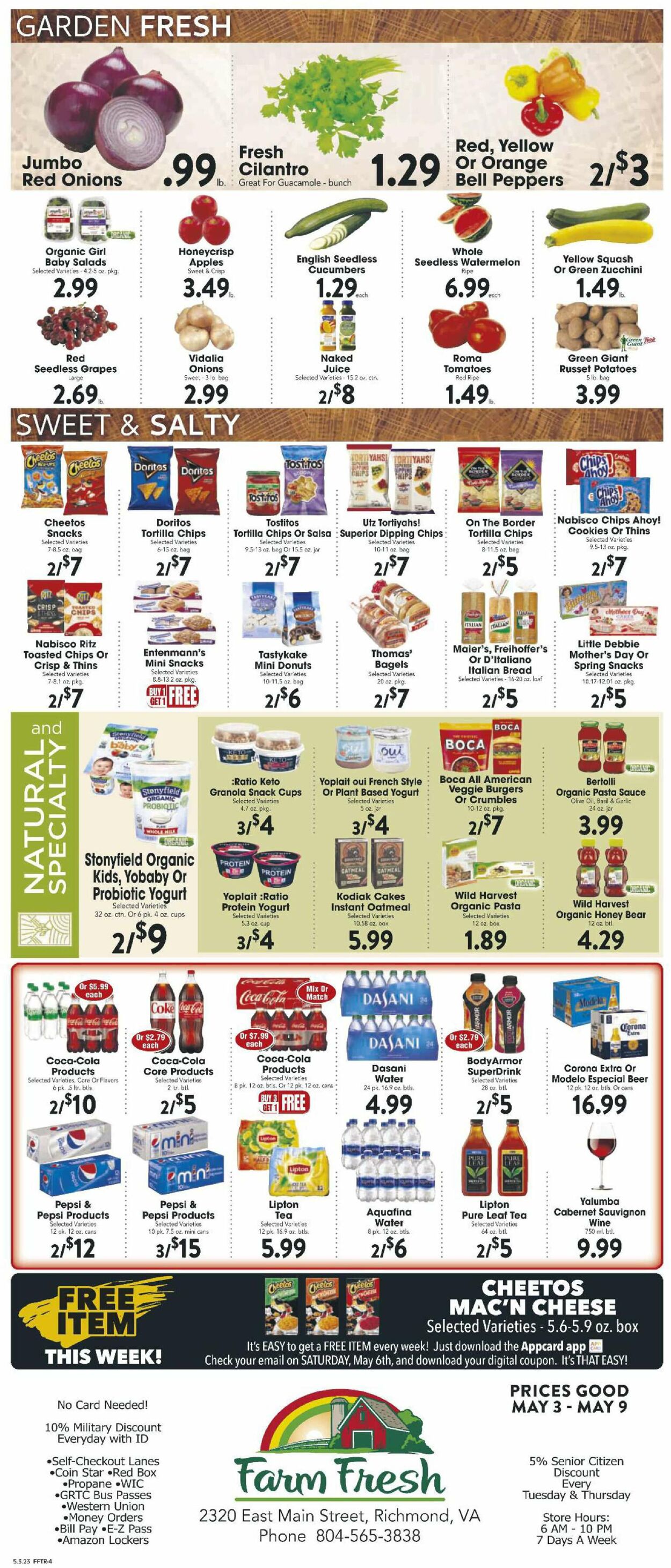 Farm Fresh Weekly Ad Circular - valid 05/03-05/09/2023 (Page 4)