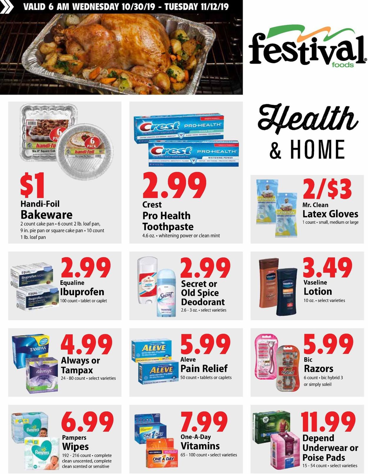 Festival Foods Weekly Ad Circular - valid 10/30-11/05/2019 (Page 10)