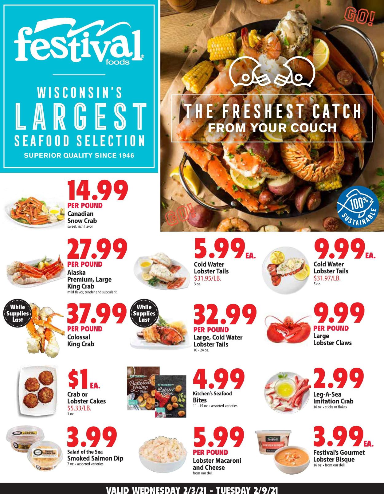 Festival Foods Weekly Ad Circular - valid 02/03-02/09/2021 (Page 3)