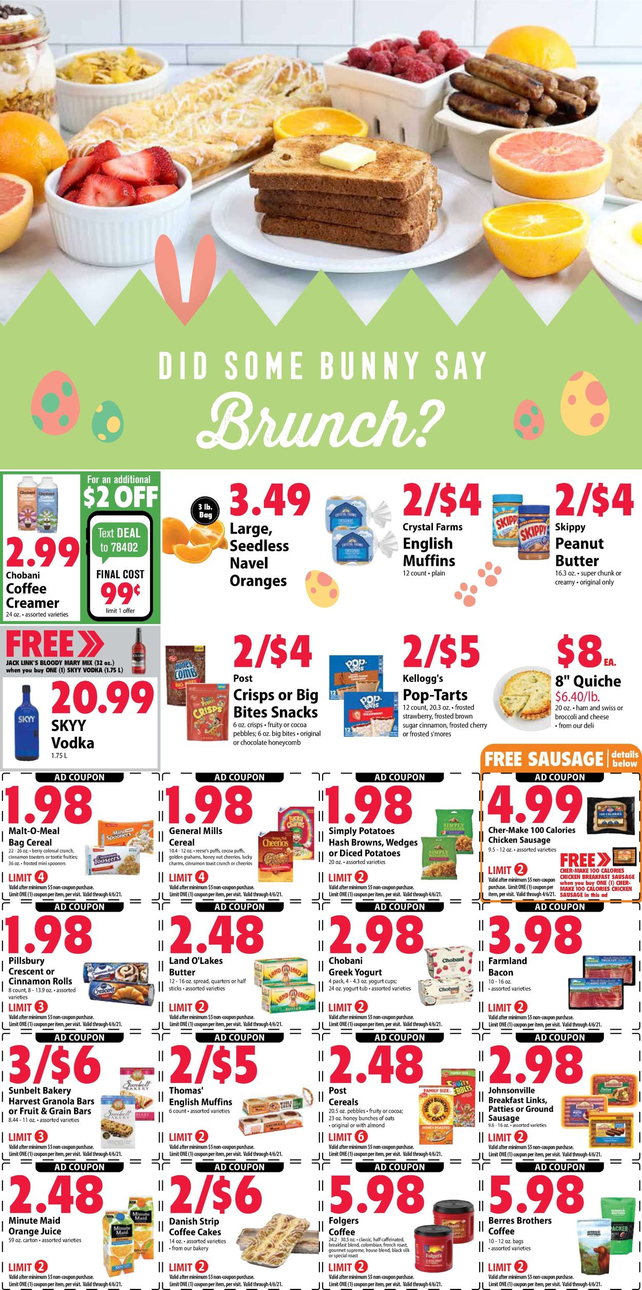 Festival Foods Easter 2021 ad Weekly Ad Circular - valid 03/31-04/06/2021 (Page 6)