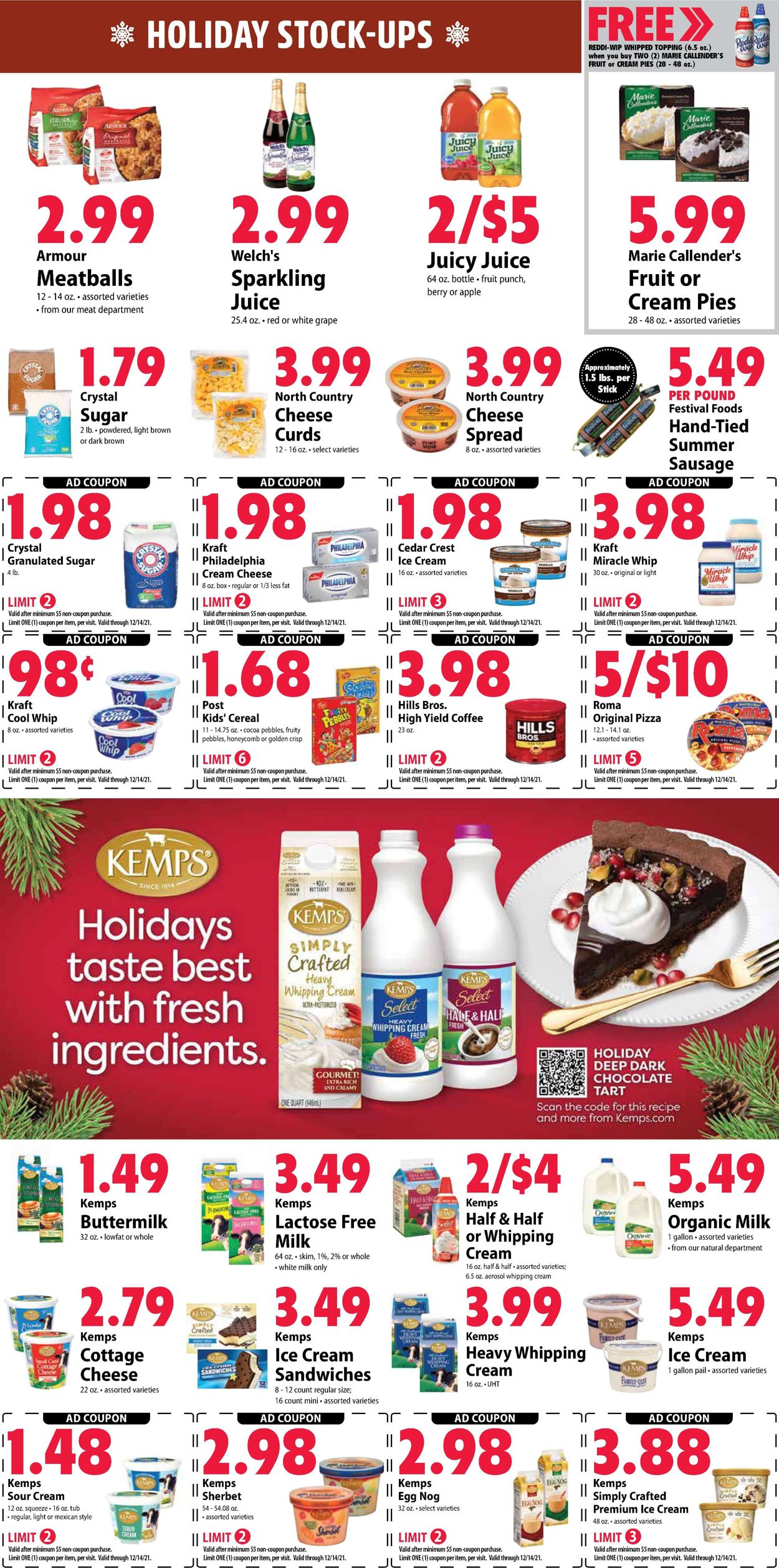 Festival Foods - HOLIDAY 2021 Weekly Ad Circular - valid 12/08-12/14/2021 (Page 6)