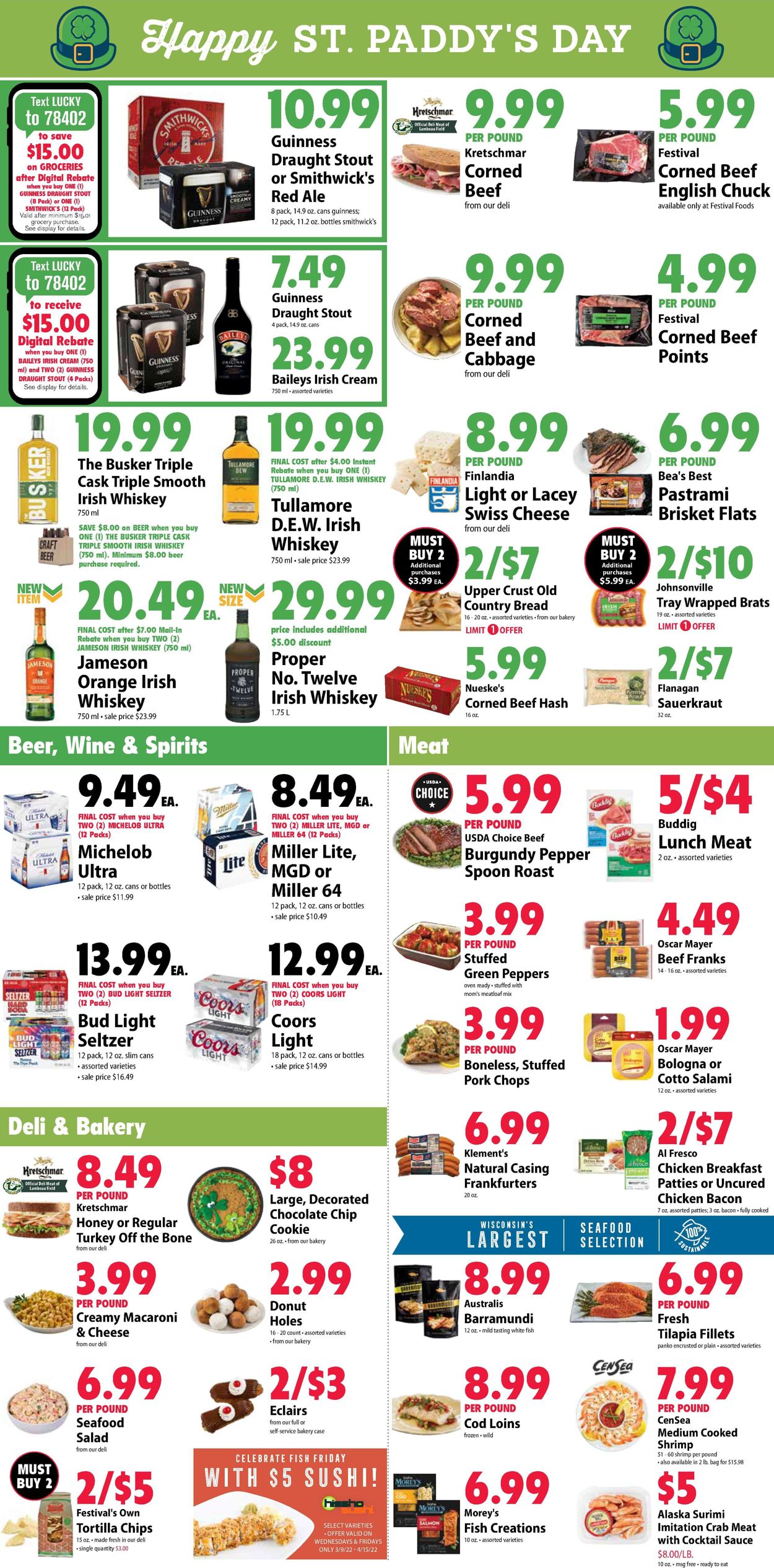 Festival Foods Weekly Ad Circular - valid 03/09-03/15/2022 (Page 2)