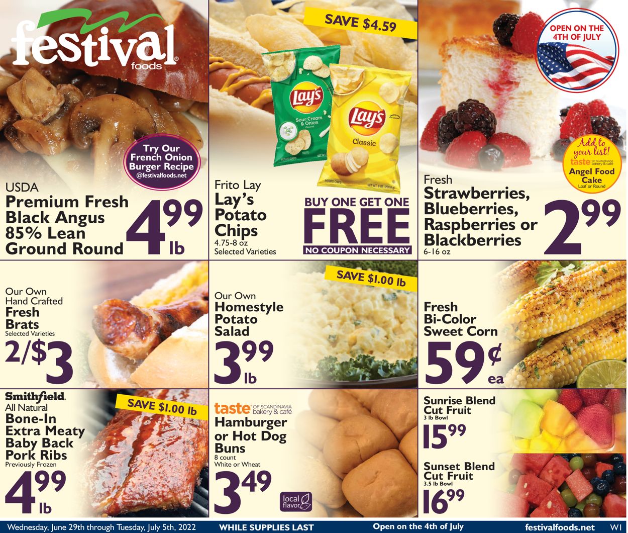Festival Foods Weekly Ad Circular - valid 06/29-07/05/2022