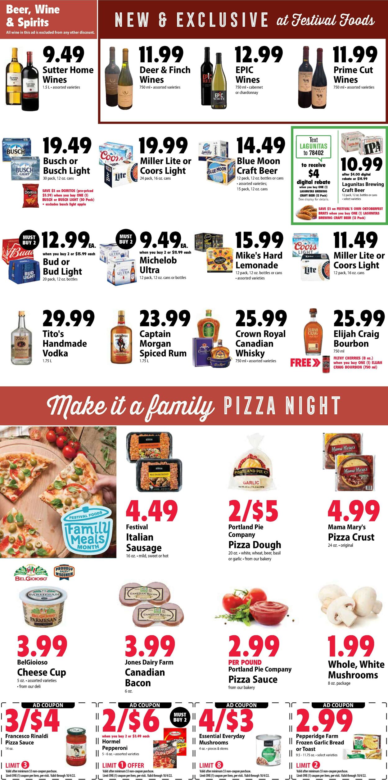 Festival Foods Weekly Ad Circular - valid 09/28-10/04/2022 (Page 4)