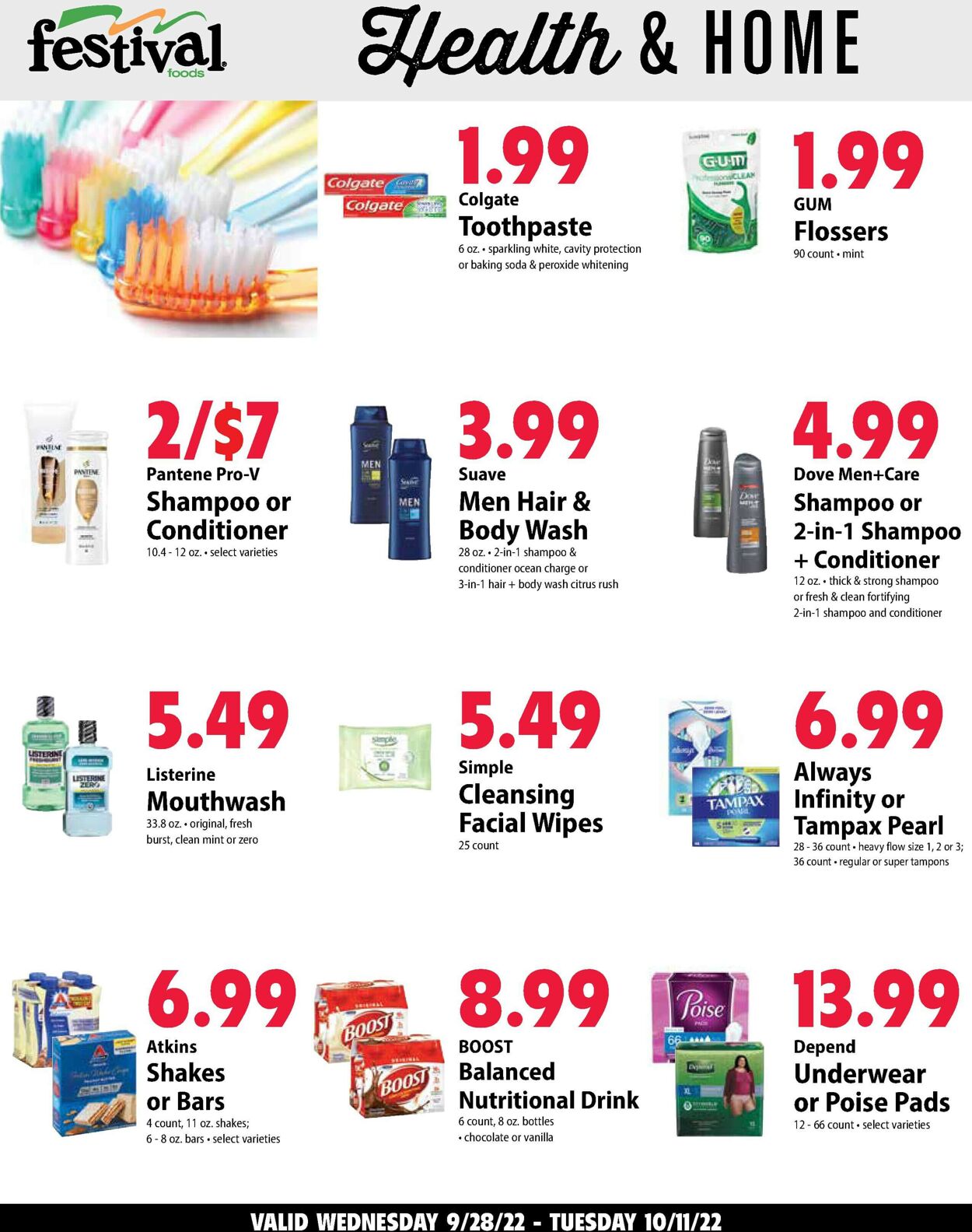 Festival Foods Weekly Ad Circular - valid 10/05-10/11/2022 (Page 7)