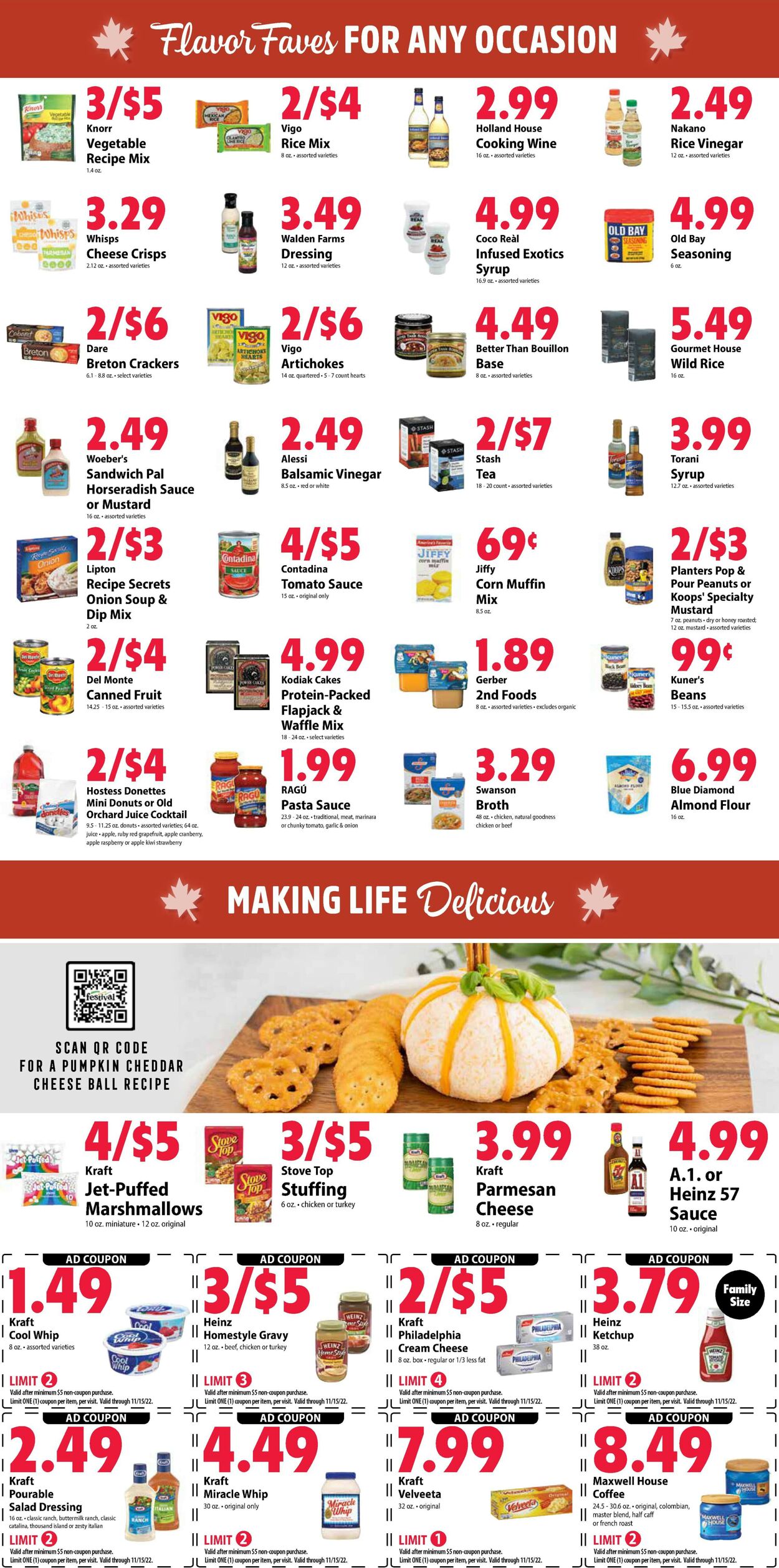 Festival Foods Weekly Ad Circular - valid 11/09-11/15/2022 (Page 4)