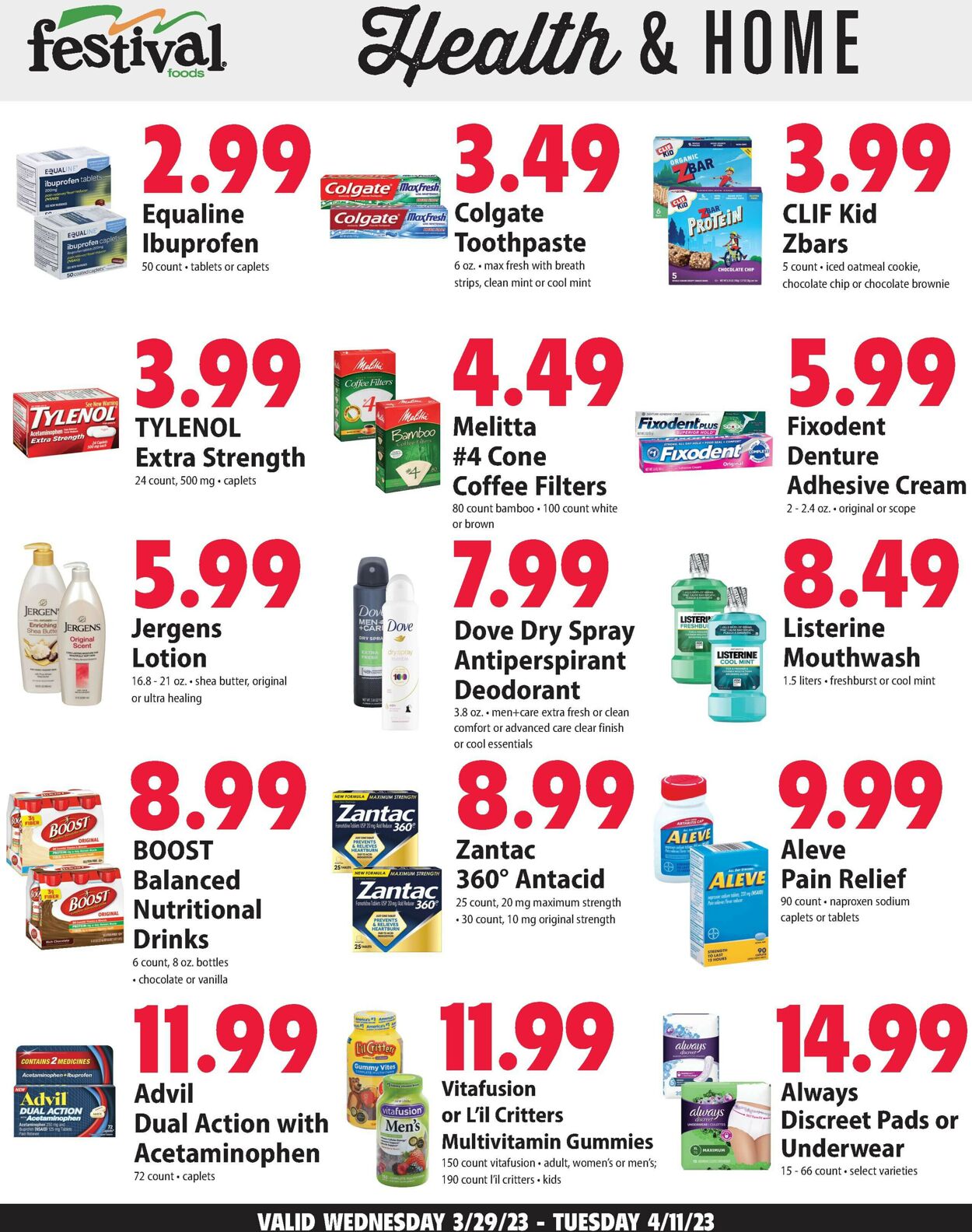 Festival Foods Weekly Ad Circular - valid 03/29-04/04/2023 (Page 7)