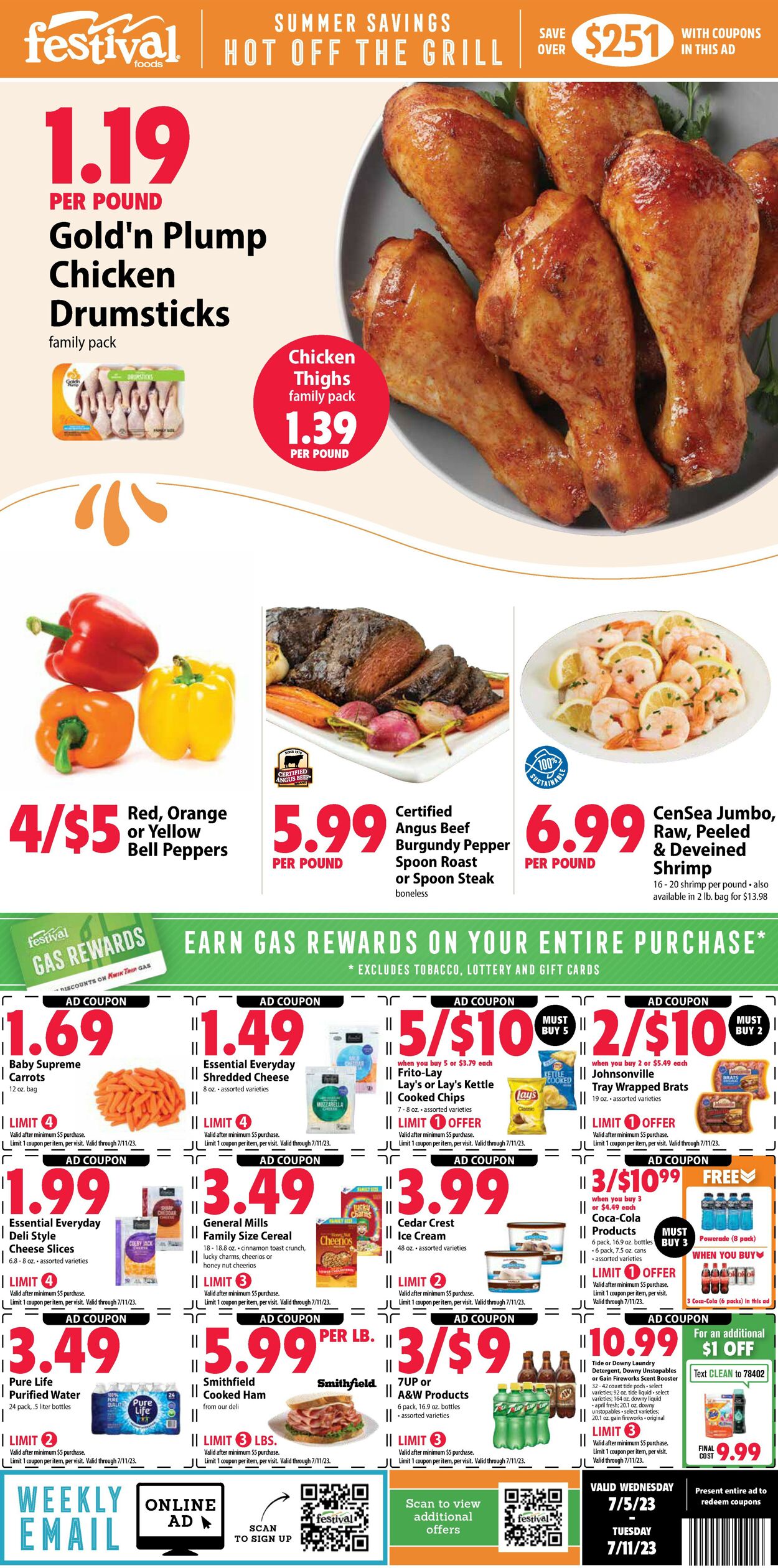 Festival Foods Weekly Ad Circular - valid 07/05-07/11/2023