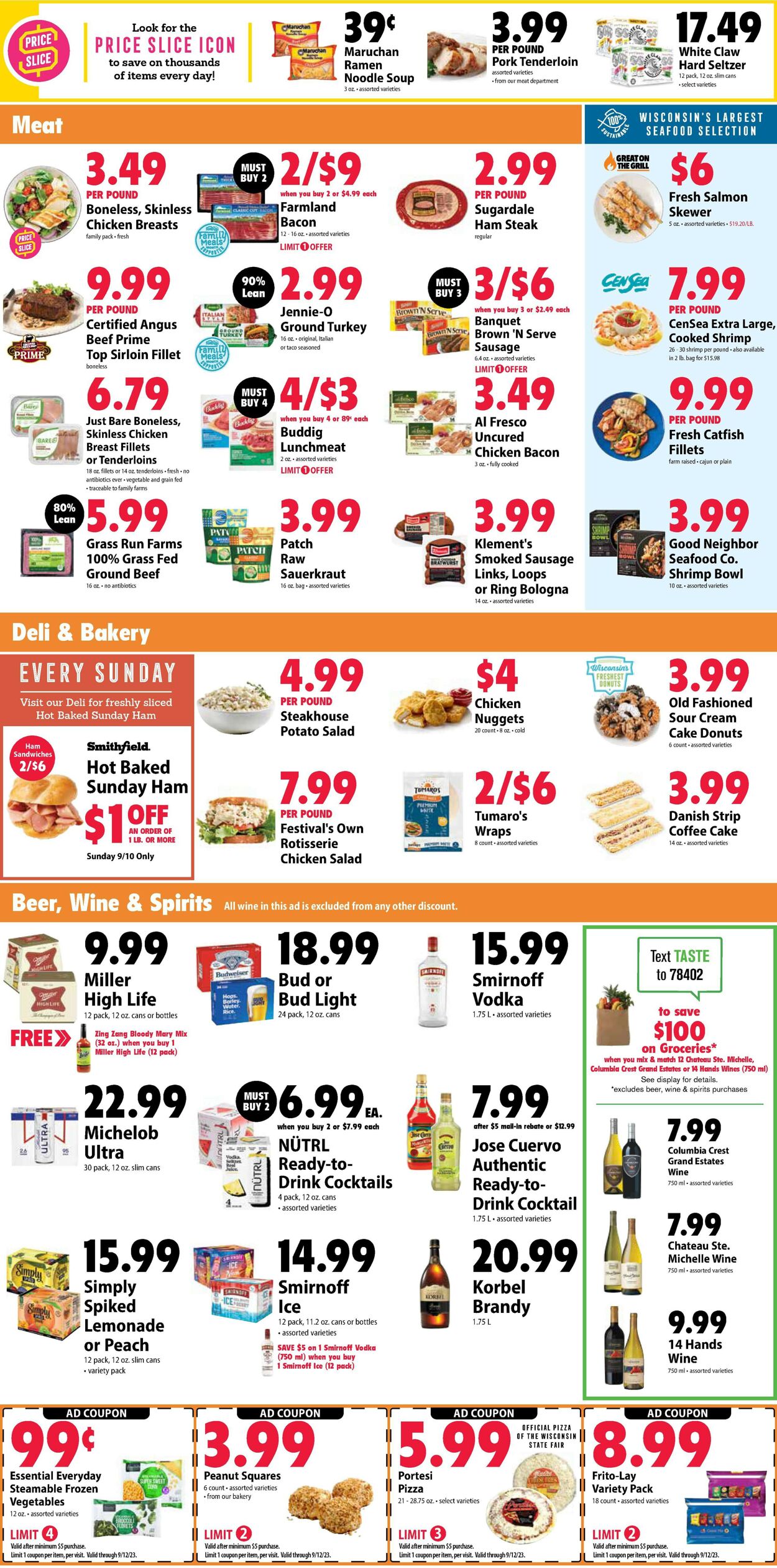 Festival Foods Weekly Ad Circular - valid 09/06-09/12/2023 (Page 2)