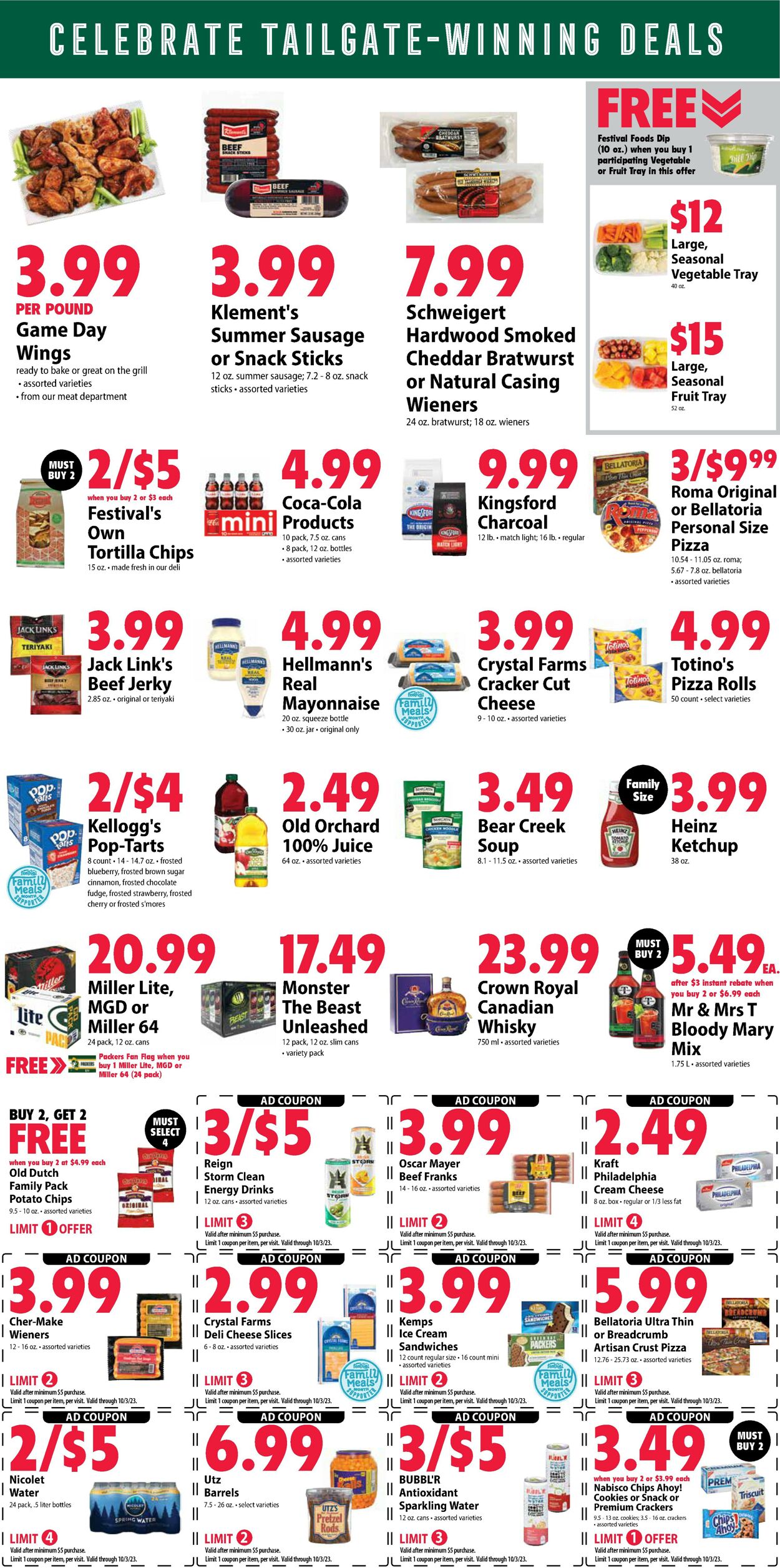 Festival Foods Weekly Ad Circular - valid 09/27-10/03/2023 (Page 3)