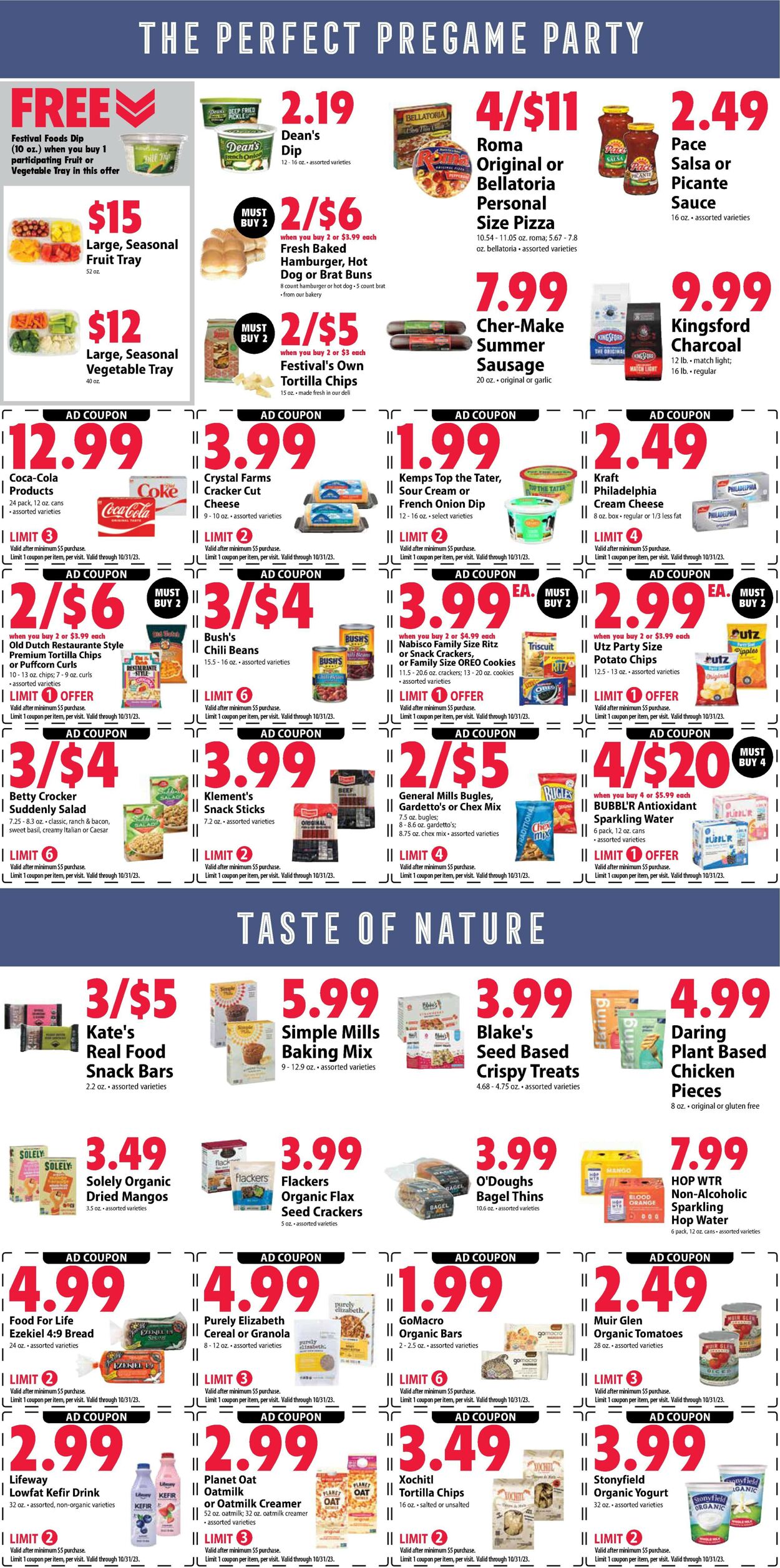 Festival Foods Weekly Ad Circular - valid 10/25-10/31/2023 (Page 5)
