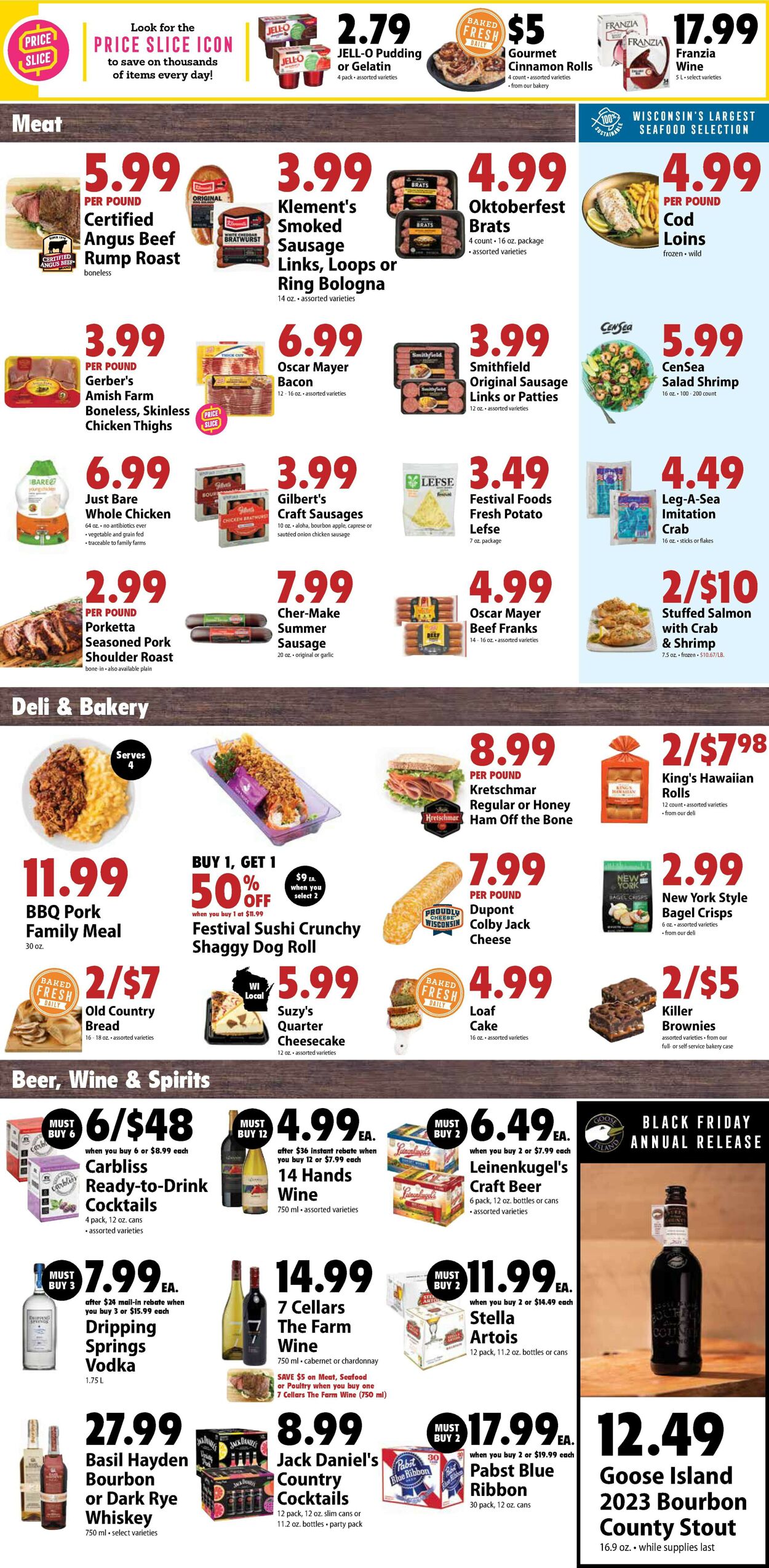 Festival Foods Weekly Ad Circular - valid 11/22-11/28/2023 (Page 2)