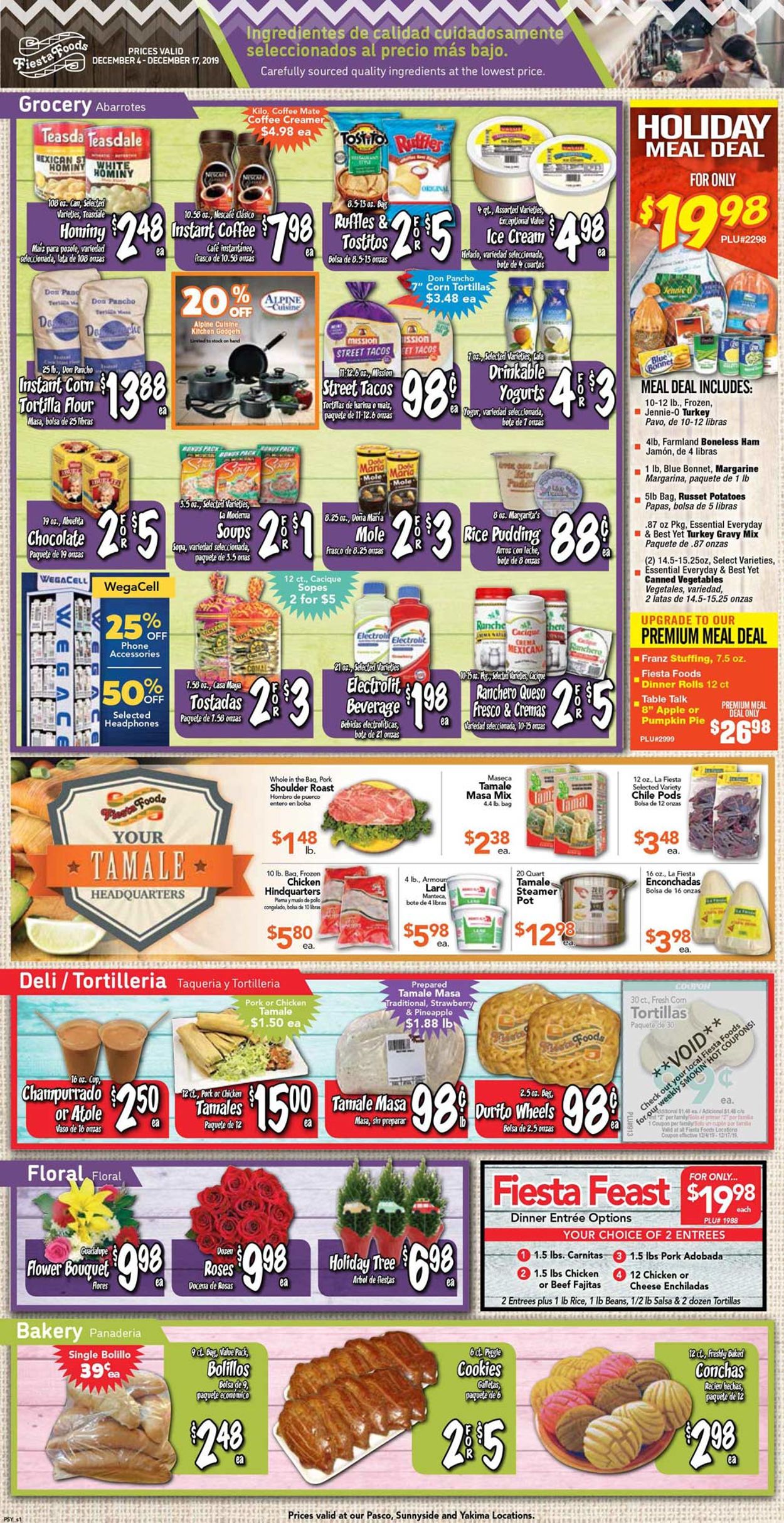 Fiesta Foods SuperMarkets Weekly Ad Circular - valid 12/04-12/17/2019