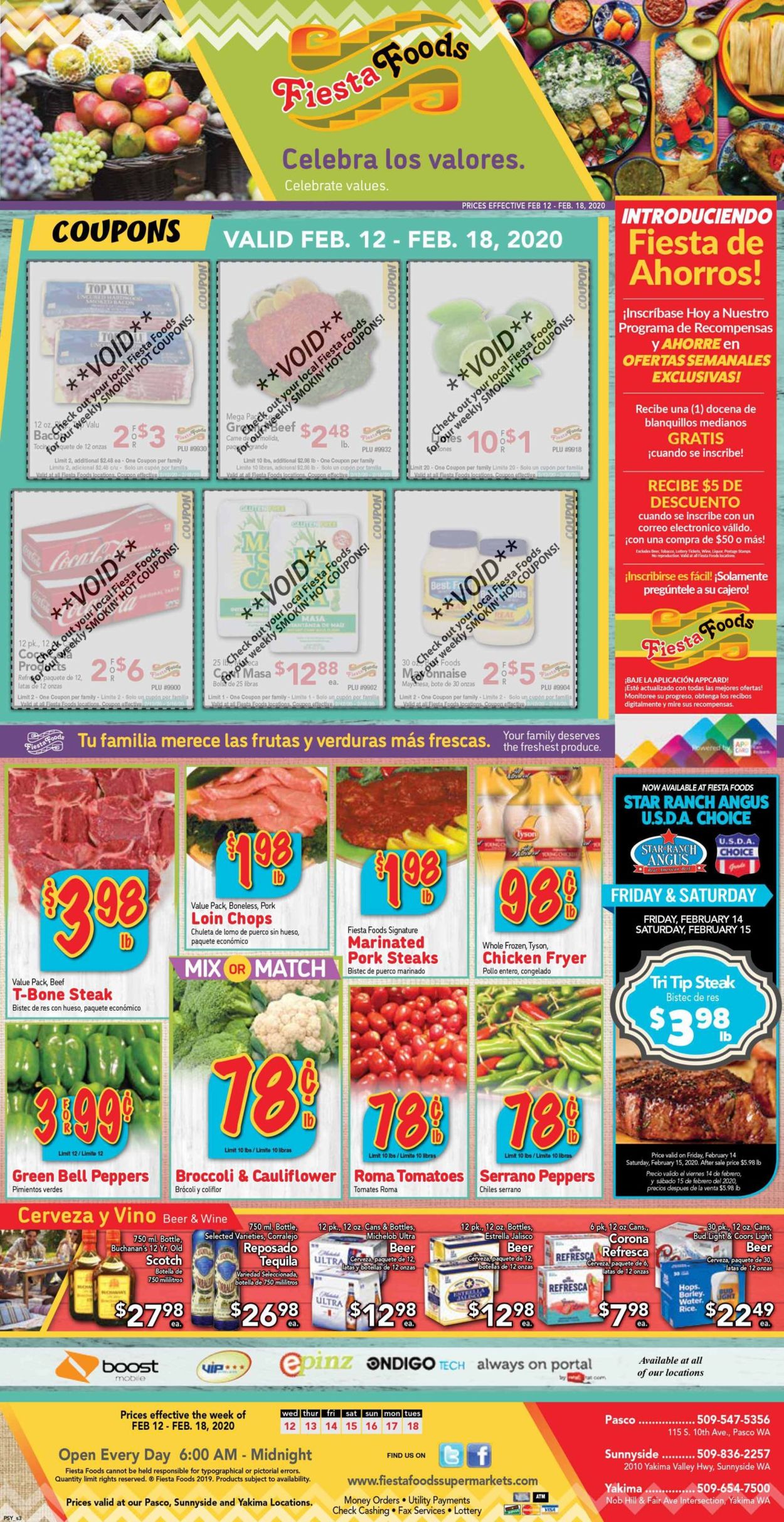 Fiesta Foods SuperMarkets Weekly Ad Circular - valid 02/12-02/18/2020