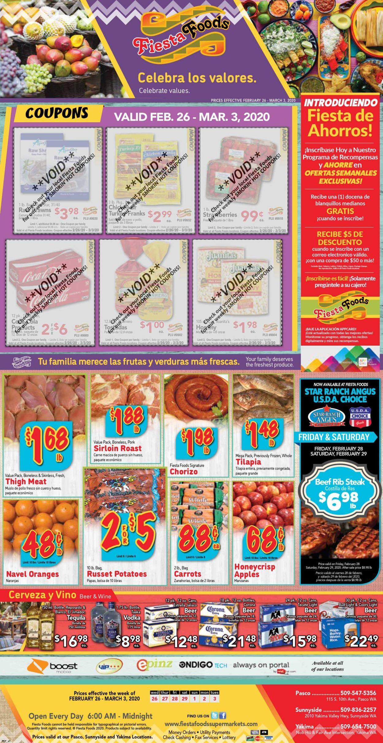 Fiesta Foods SuperMarkets Weekly Ad Circular - valid 02/26-03/03/2020
