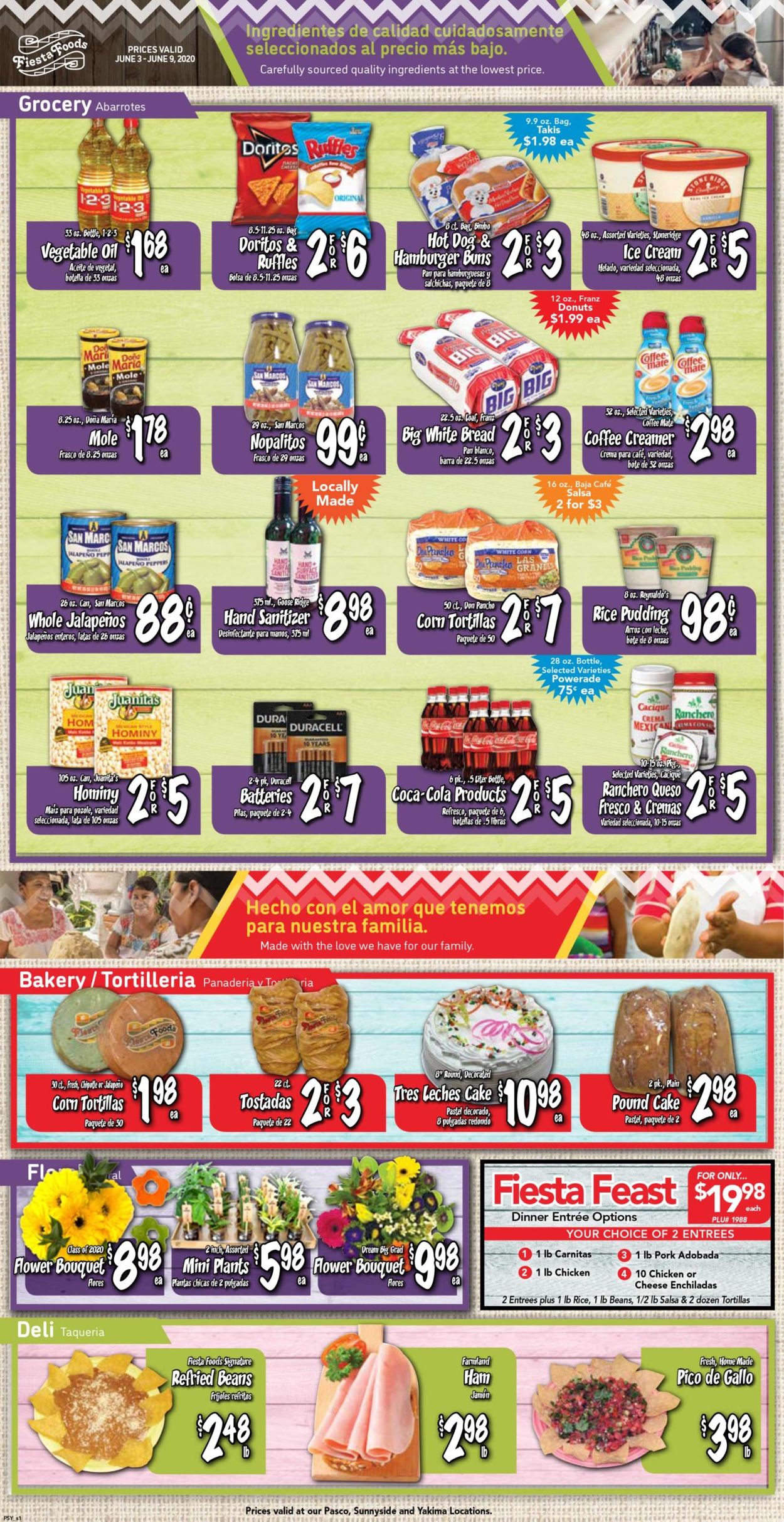 Fiesta Foods SuperMarkets Weekly Ad Circular - valid 06/03-06/09/2020