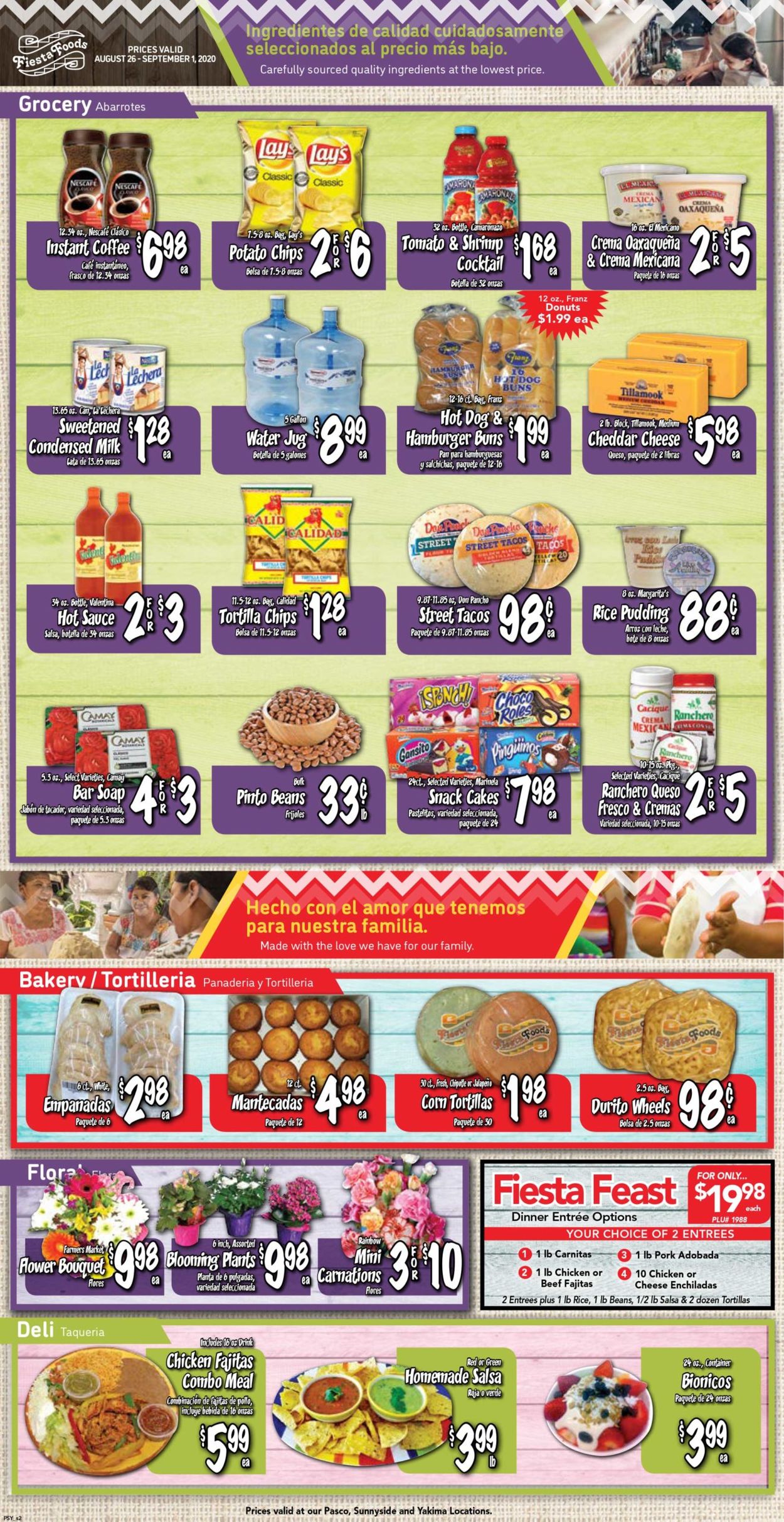 Fiesta Foods SuperMarkets Weekly Ad Circular - valid 08/26-09/01/2020 (Page 2)