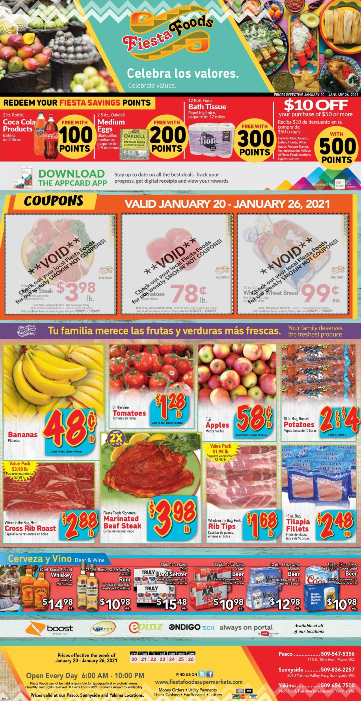 Fiesta Foods SuperMarkets Weekly Ad Circular - valid 01/20-01/26/2021