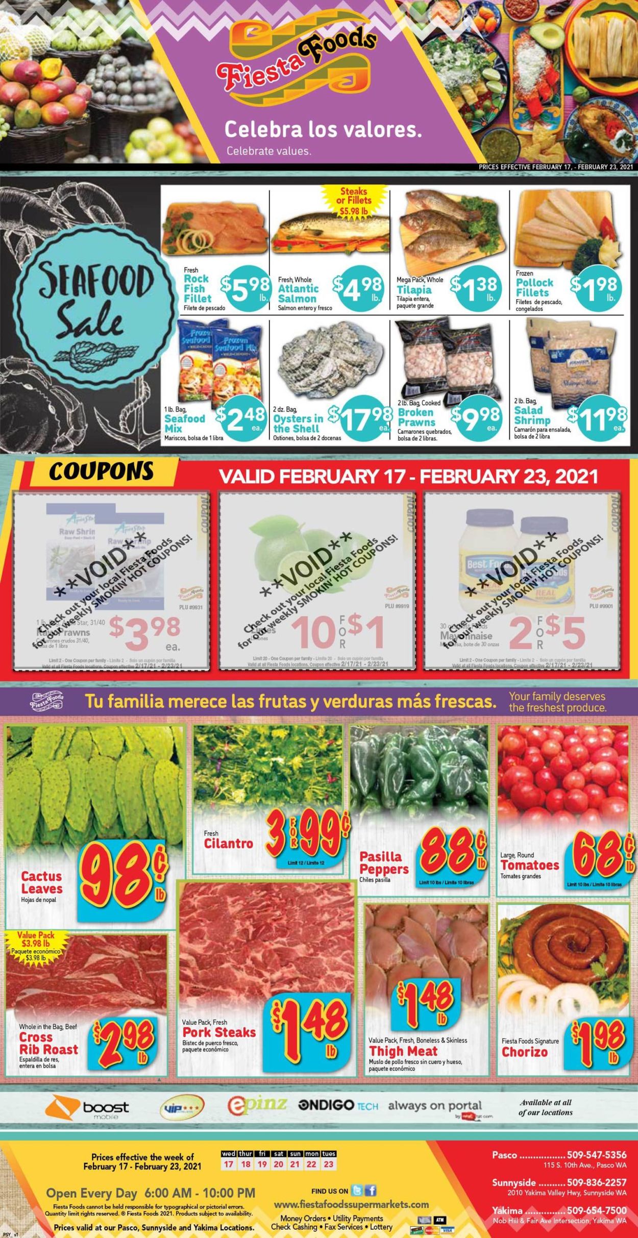 Fiesta Foods SuperMarkets Weekly Ad Circular - valid 02/17-02/23/2021