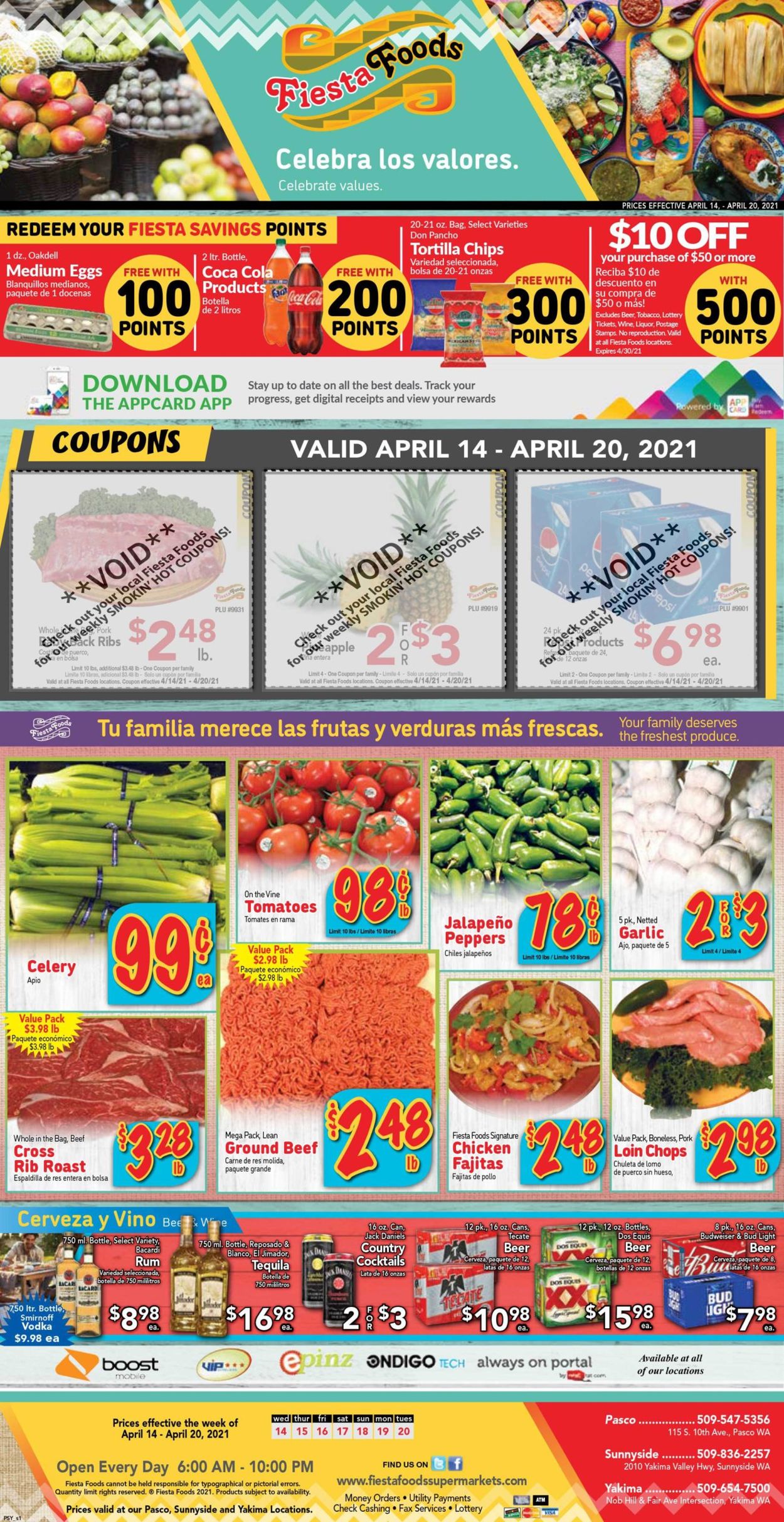 Fiesta Foods SuperMarkets Weekly Ad Circular - valid 04/14-04/20/2021