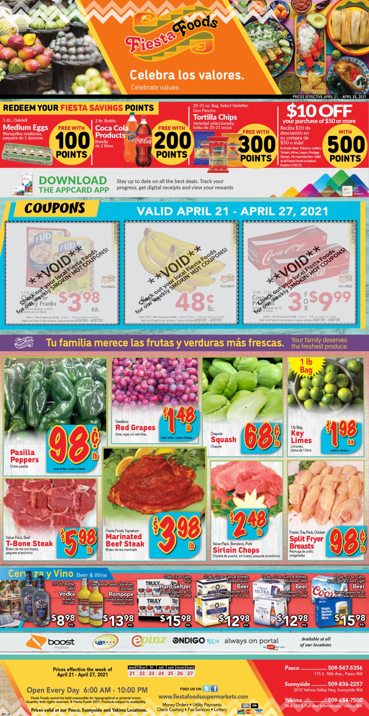Fiesta Foods SuperMarkets Weekly Ad Circular - valid 04/21-04/28/2021