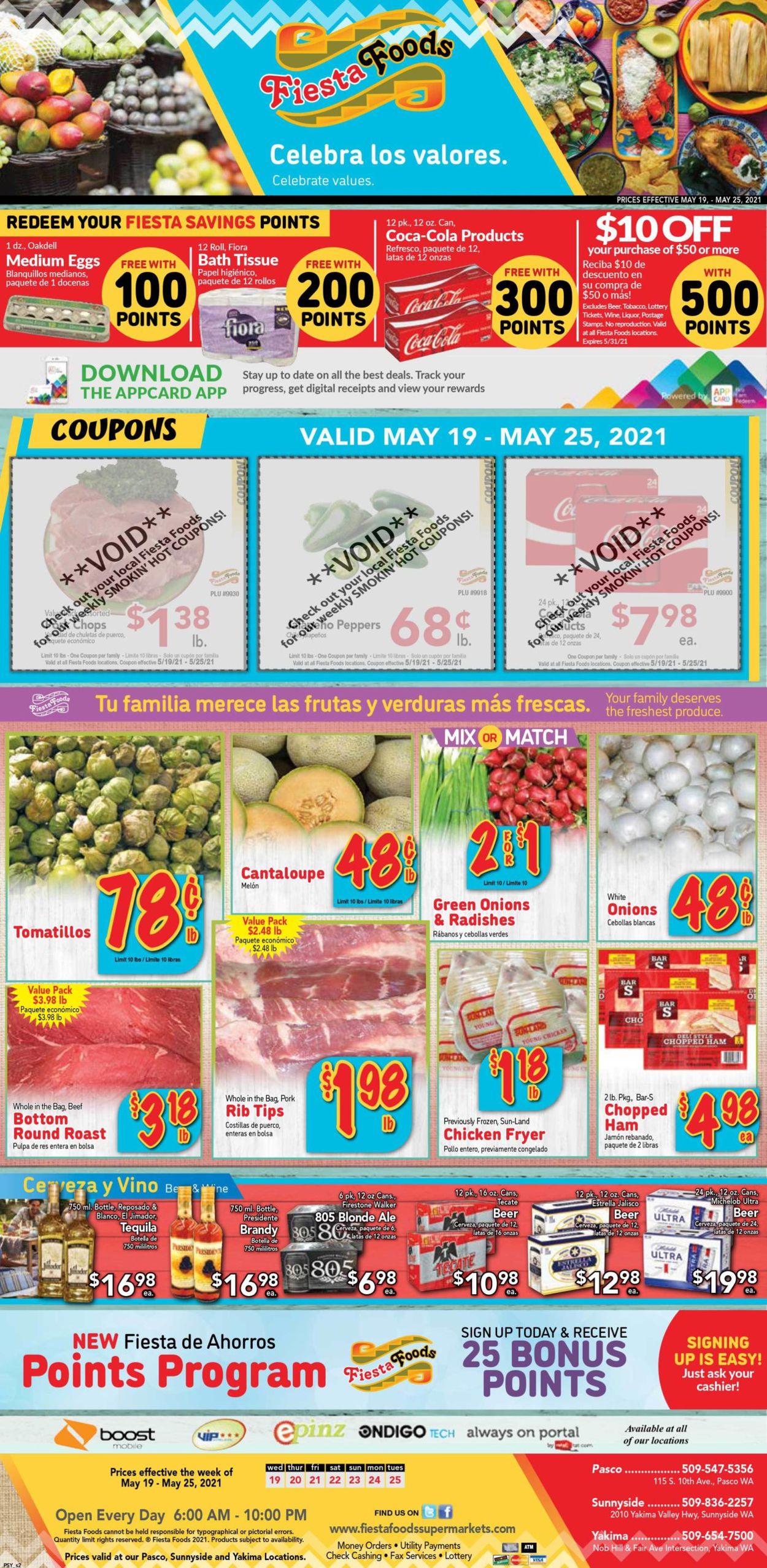 Fiesta Foods SuperMarkets Weekly Ad Circular - valid 05/19-05/25/2021