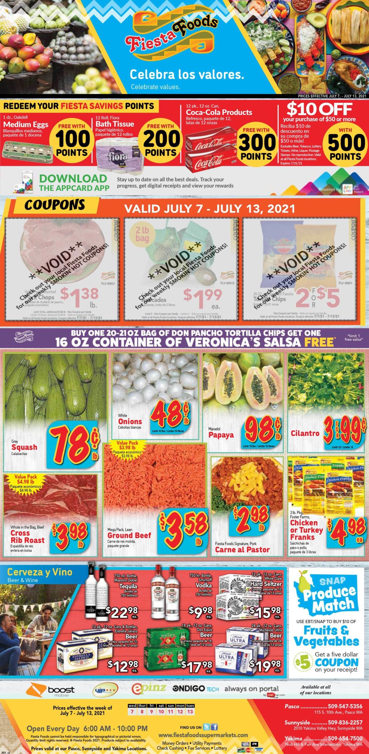 Fiesta Foods SuperMarkets Weekly Ad Circular - valid 07/07-07/13/2021