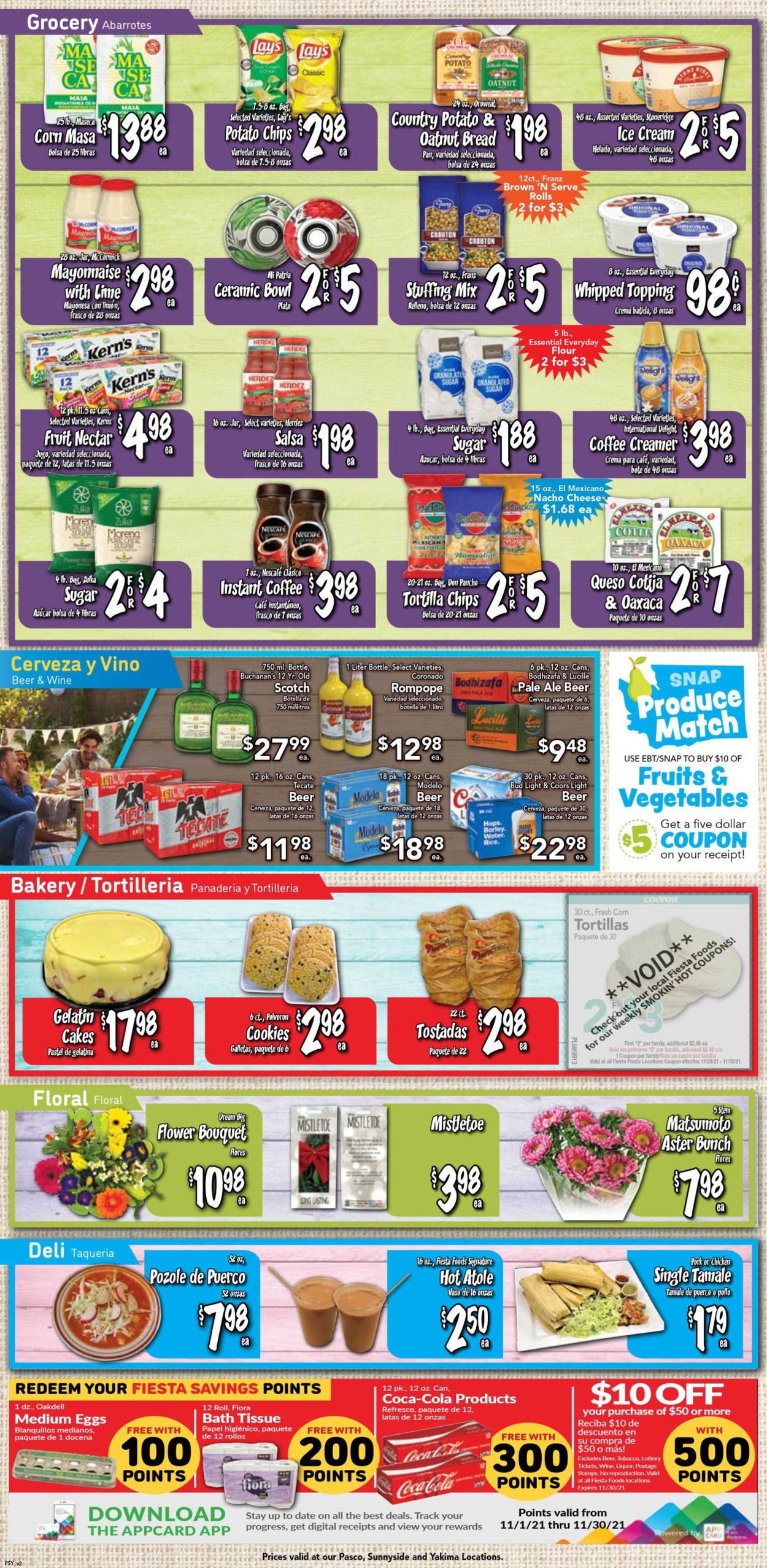 Fiesta Foods SuperMarkets Weekly Ad Circular - valid 11/24-11/30/2021 (Page 2)