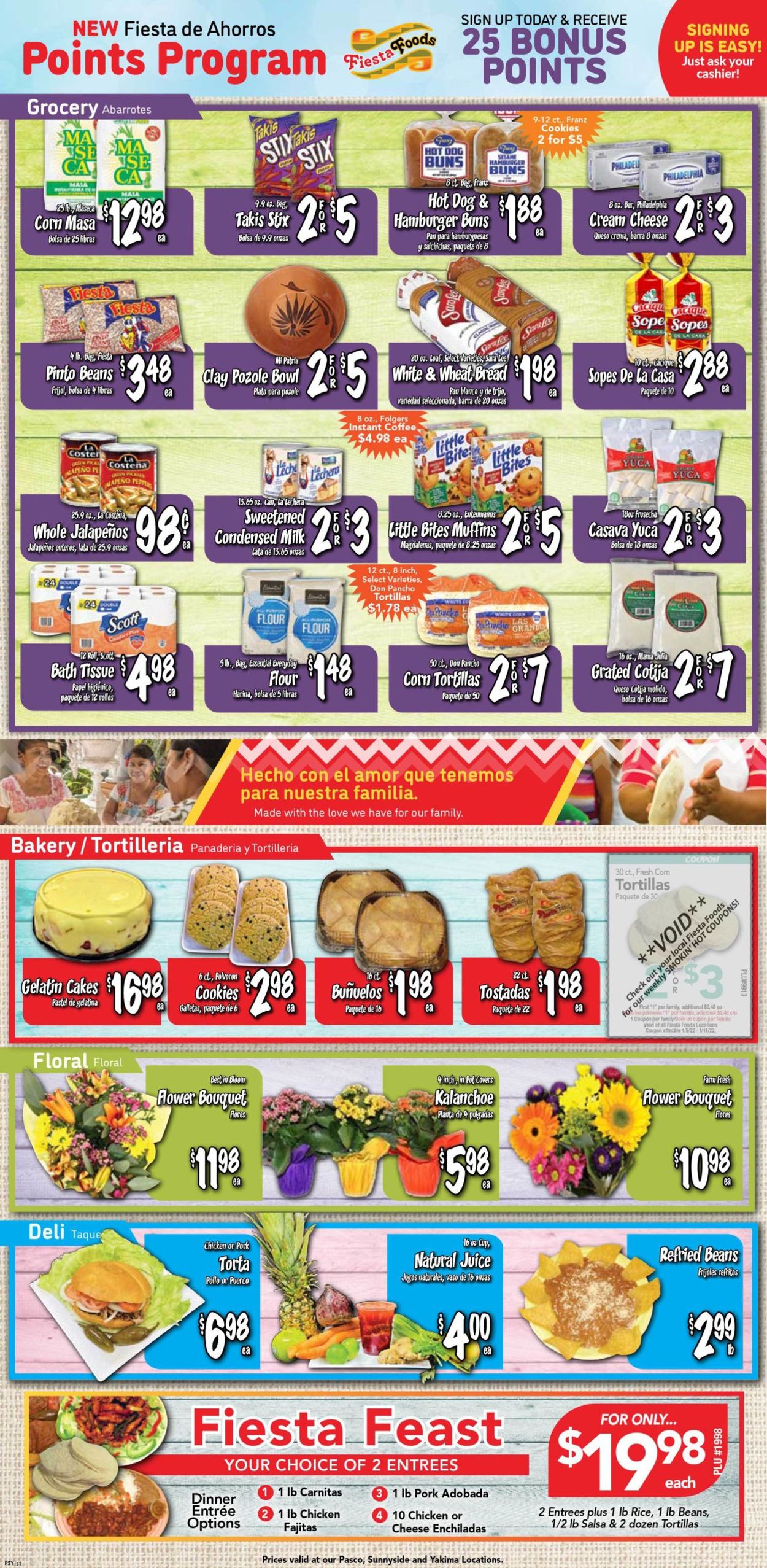 Fiesta Foods SuperMarkets Weekly Ad Circular - valid 01/05-01/11/2022 (Page 2)