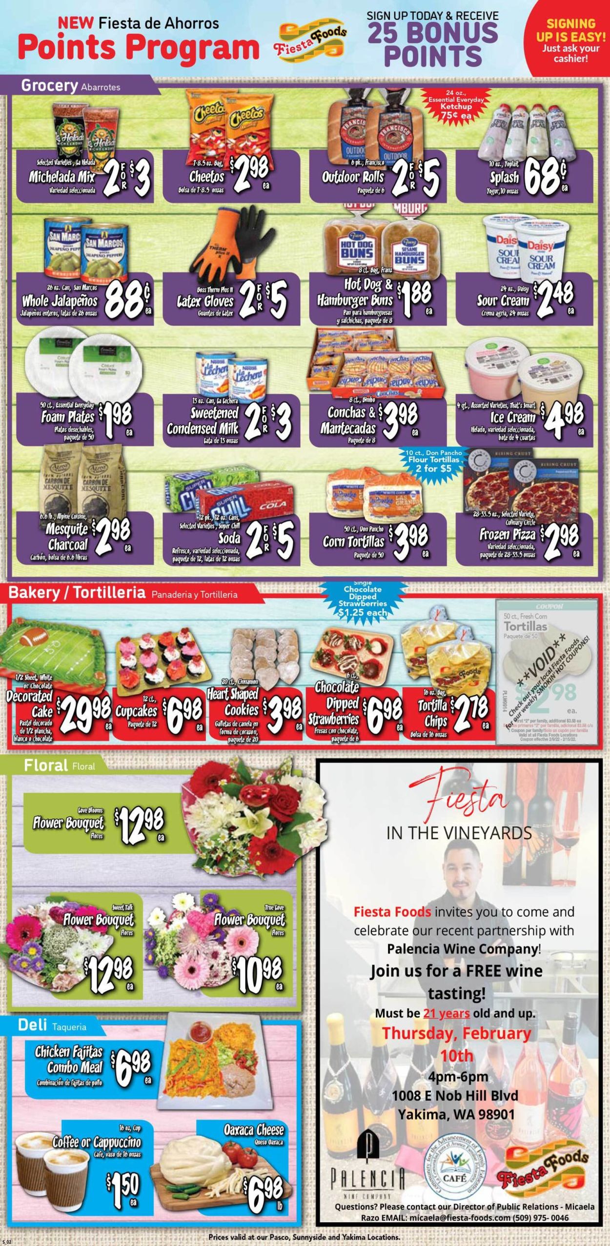 Fiesta Foods SuperMarkets Weekly Ad Circular - valid 02/09-02/15/2022 (Page 2)