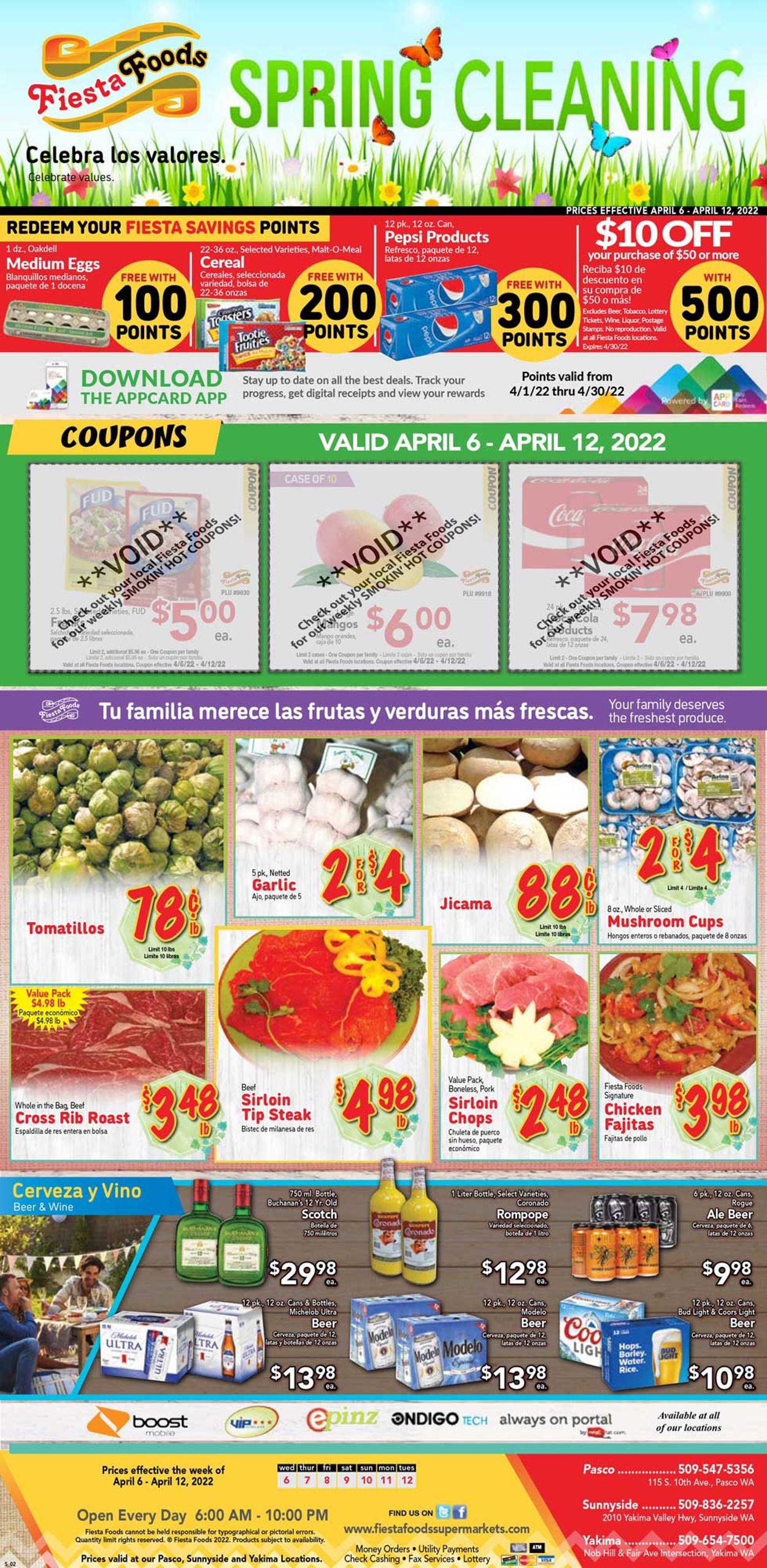 Fiesta Foods SuperMarkets Weekly Ad Circular - valid 04/06-04/12/2022