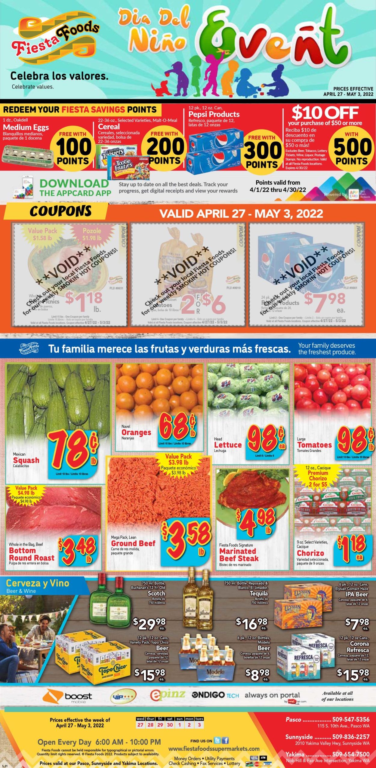 Fiesta Foods SuperMarkets Weekly Ad Circular - valid 04/27-05/03/2022